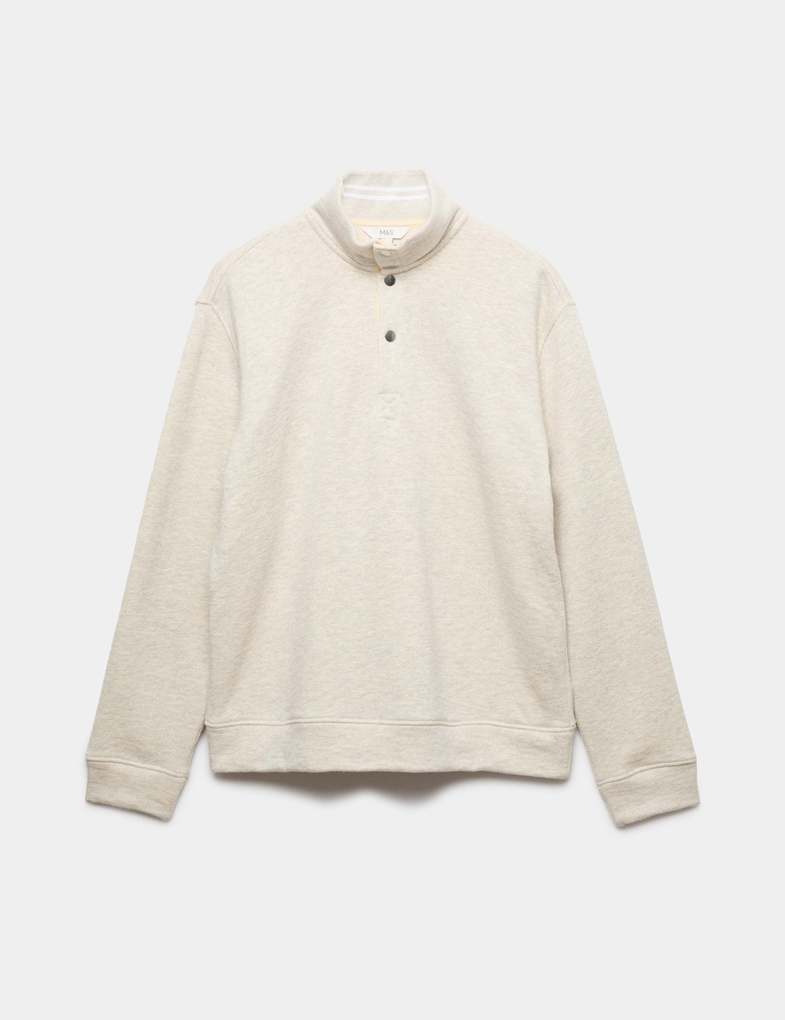 Pure Cotton Funnel Neck Overshirt 2 of 5