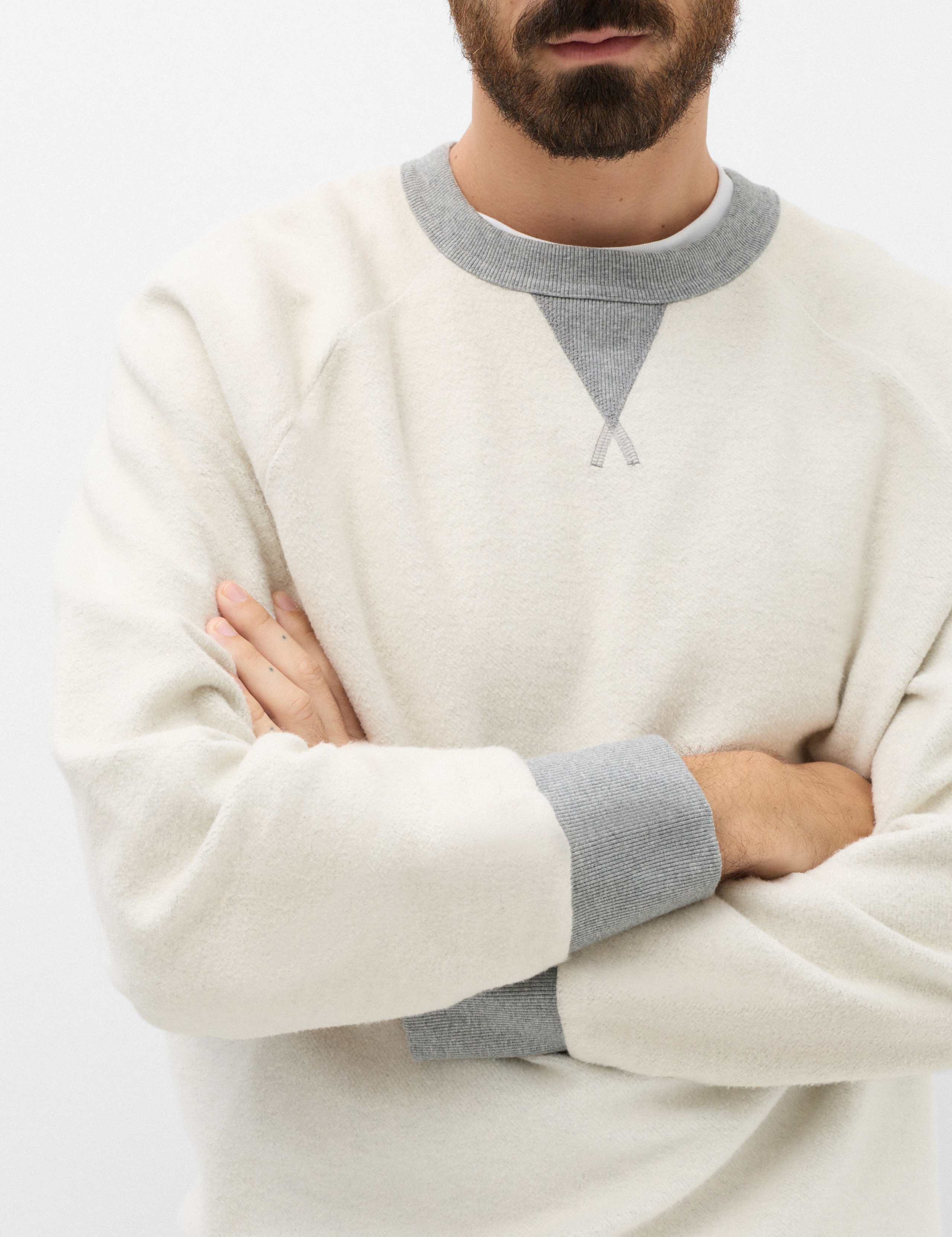 Cotton Rich Crew Neck Sweatshirt 3 of 5