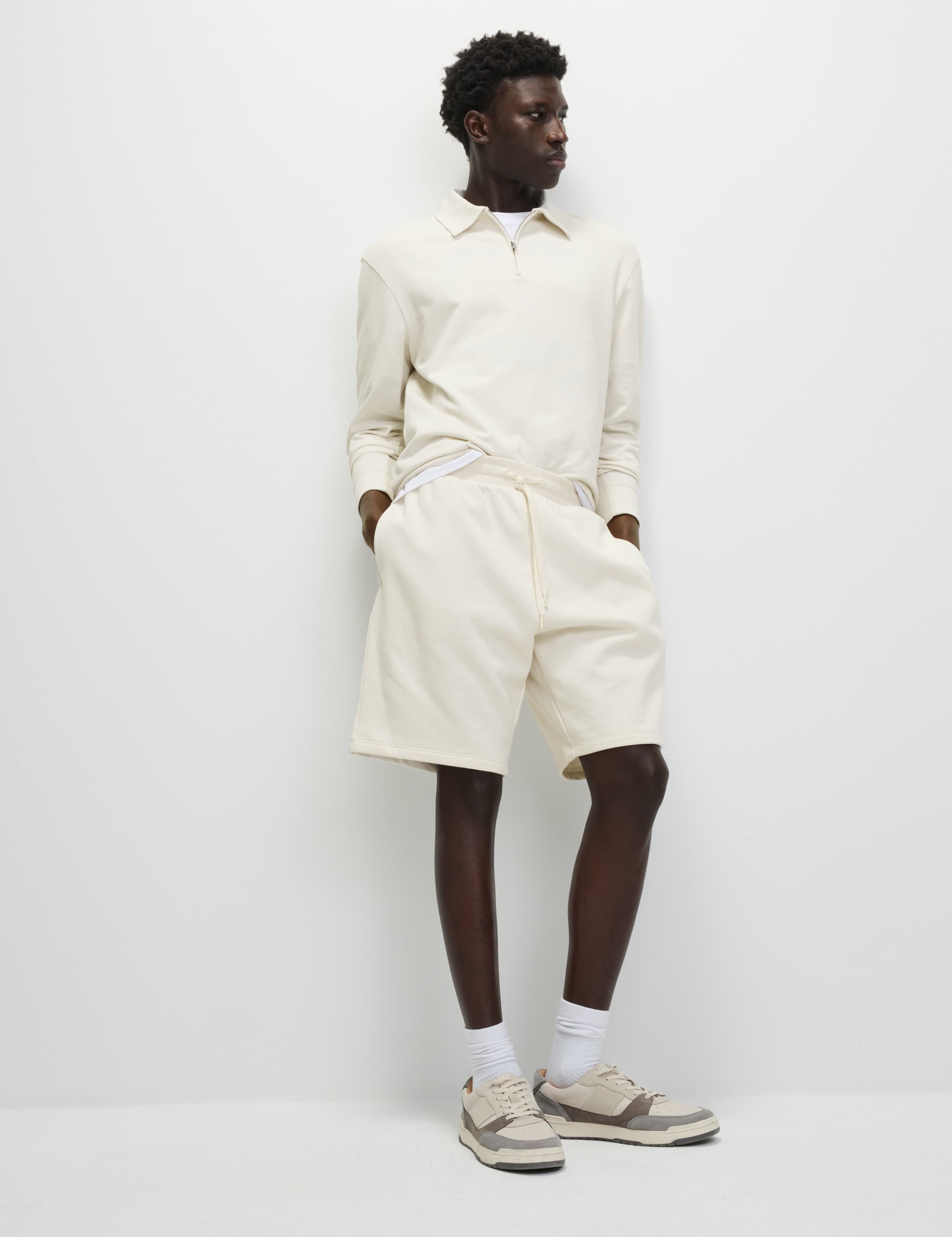 Elasticated Waist Cotton Rich Oversized Shorts 6 of 6