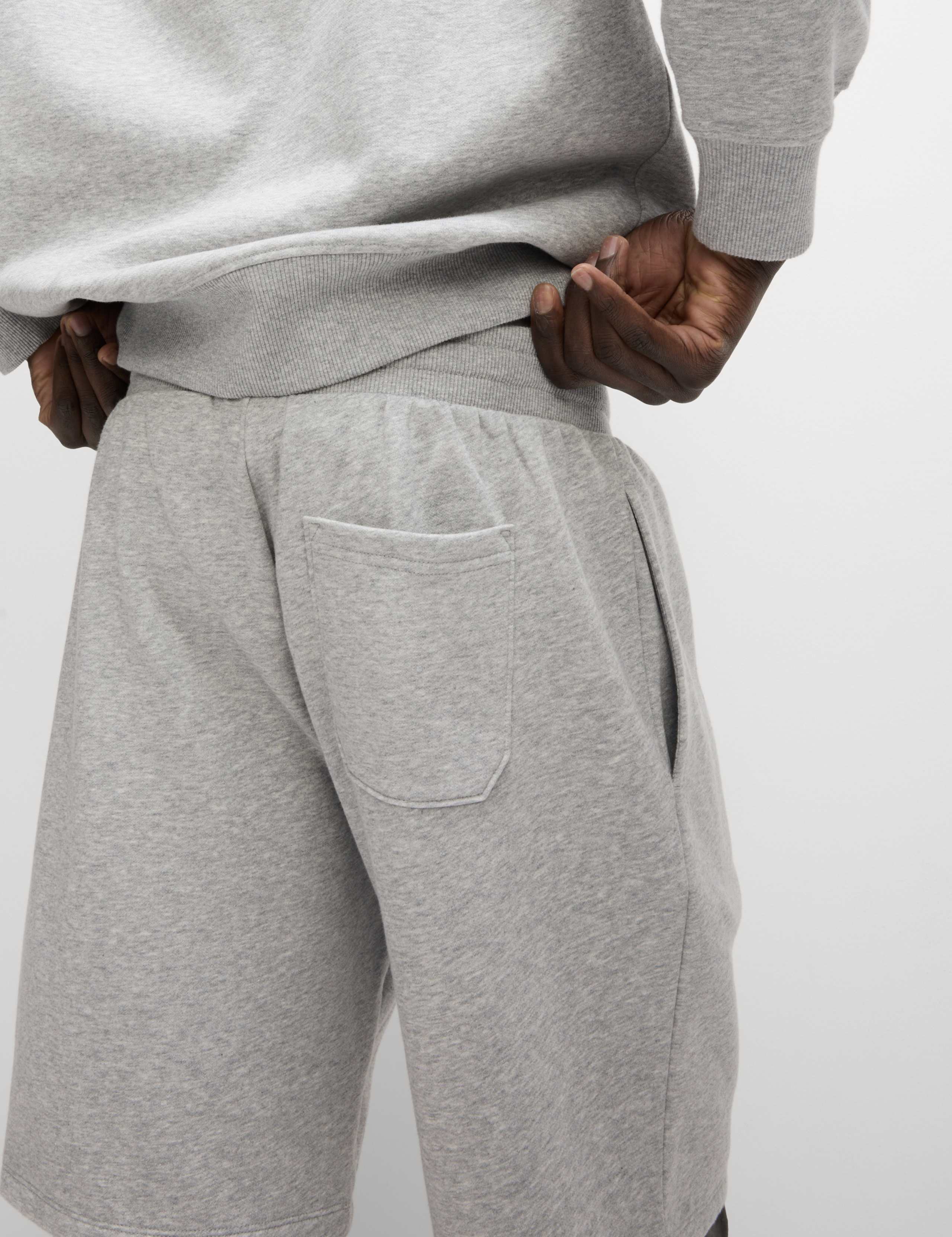 Elasticated Waist Cotton Rich Oversized Shorts 3 of 5