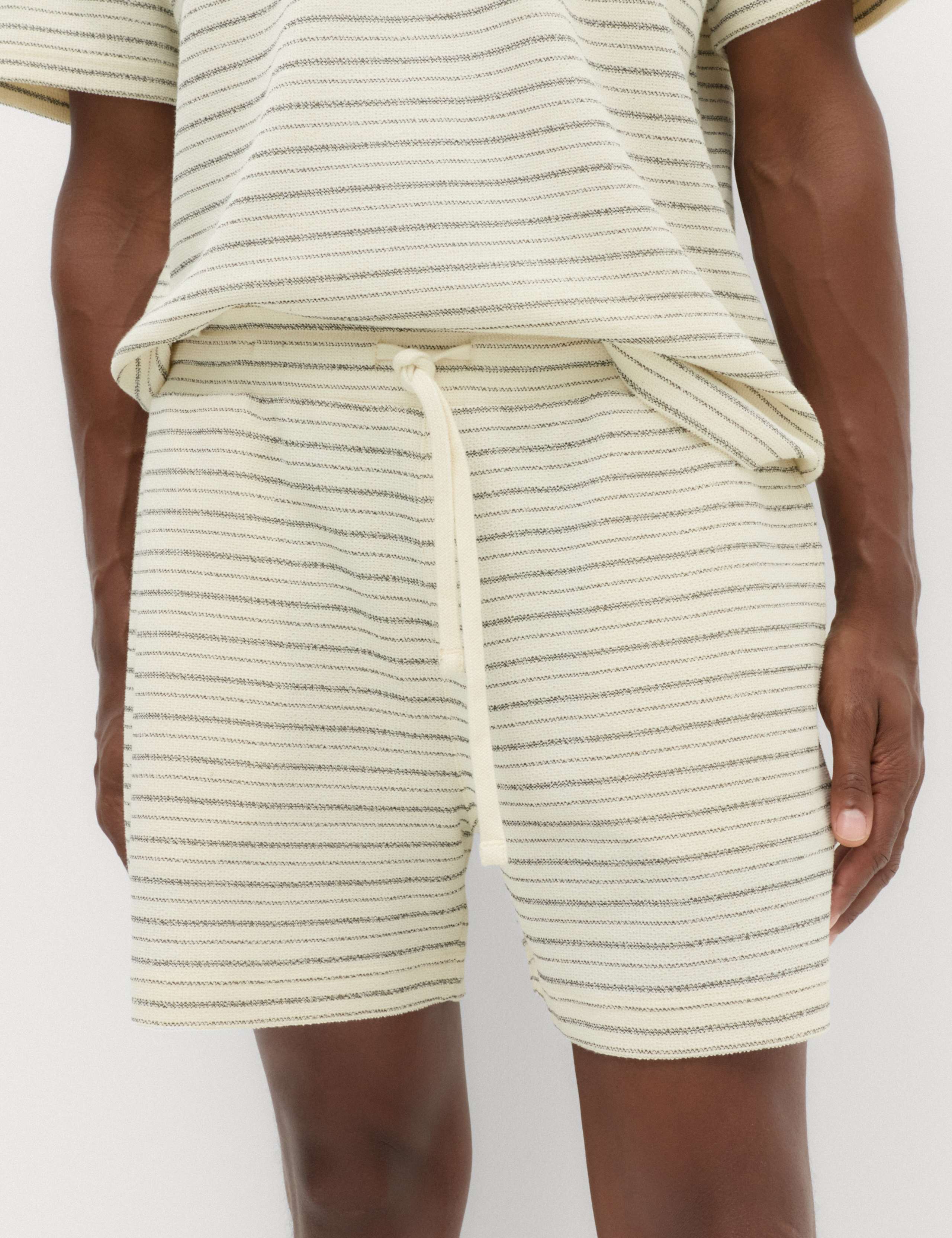 Cotton Rich Textured Shorts 3 of 6