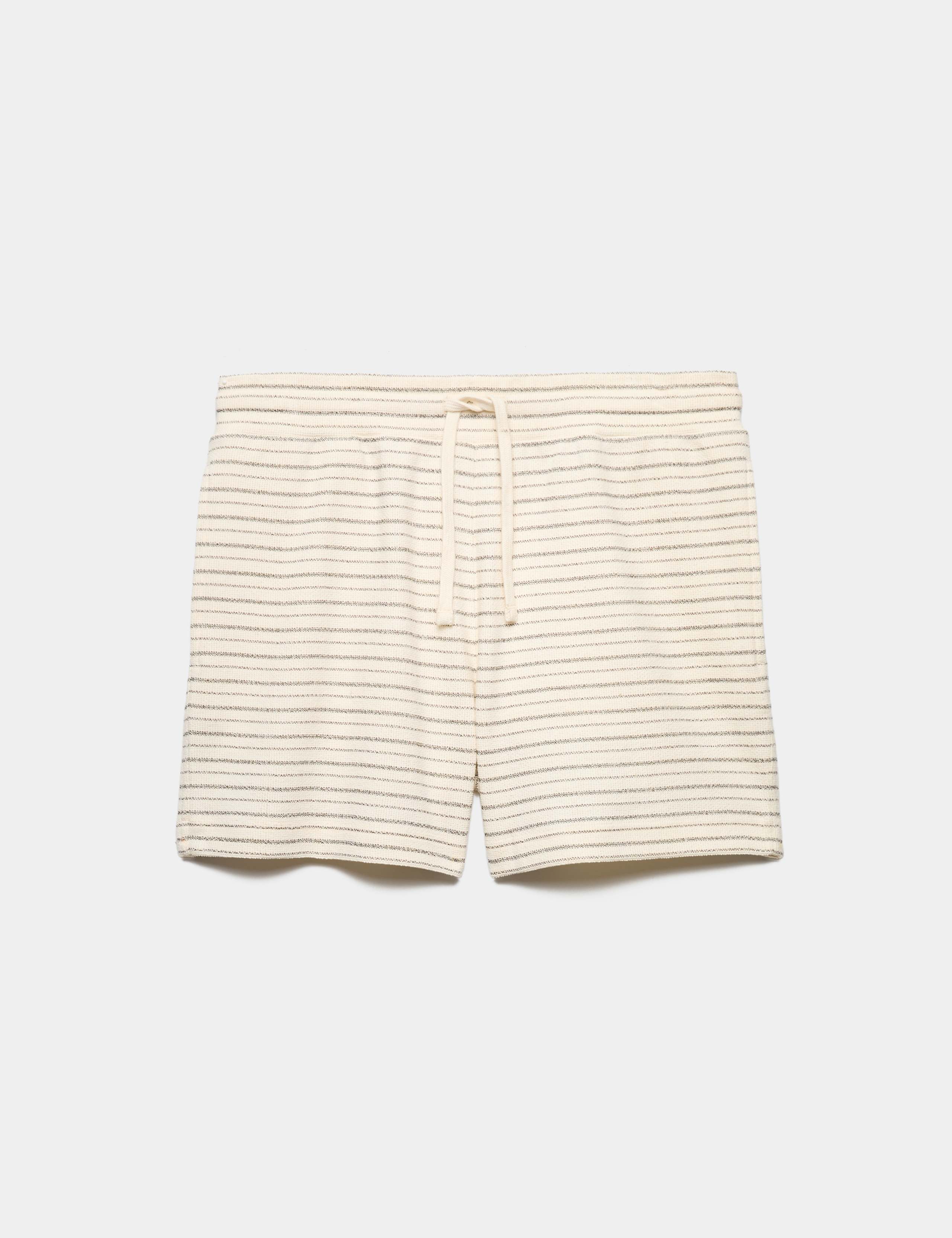 Cotton Rich Textured Shorts 2 of 6
