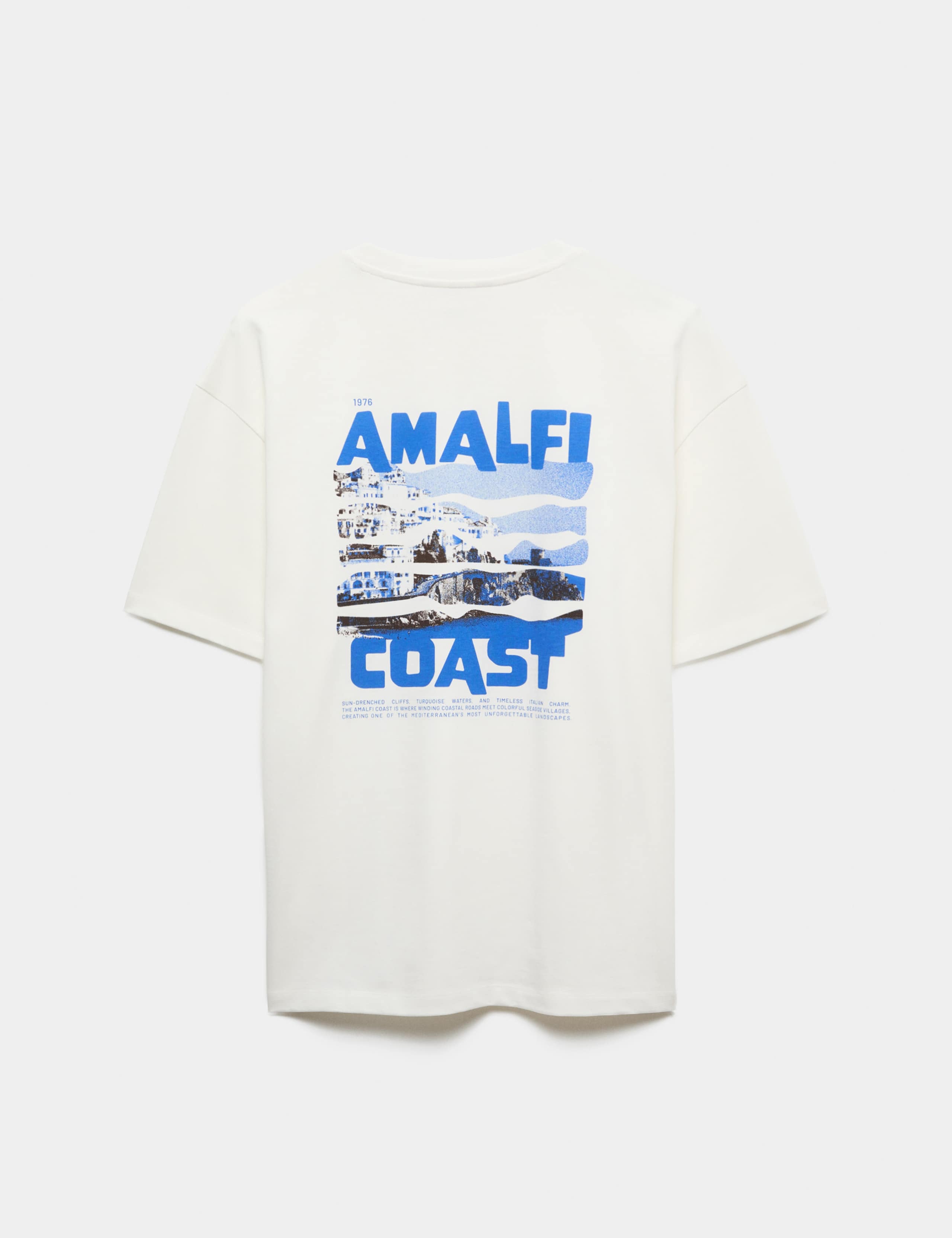 Oversized Pure Cotton Graphic Short Sleeve T-Shirt 6 of 6