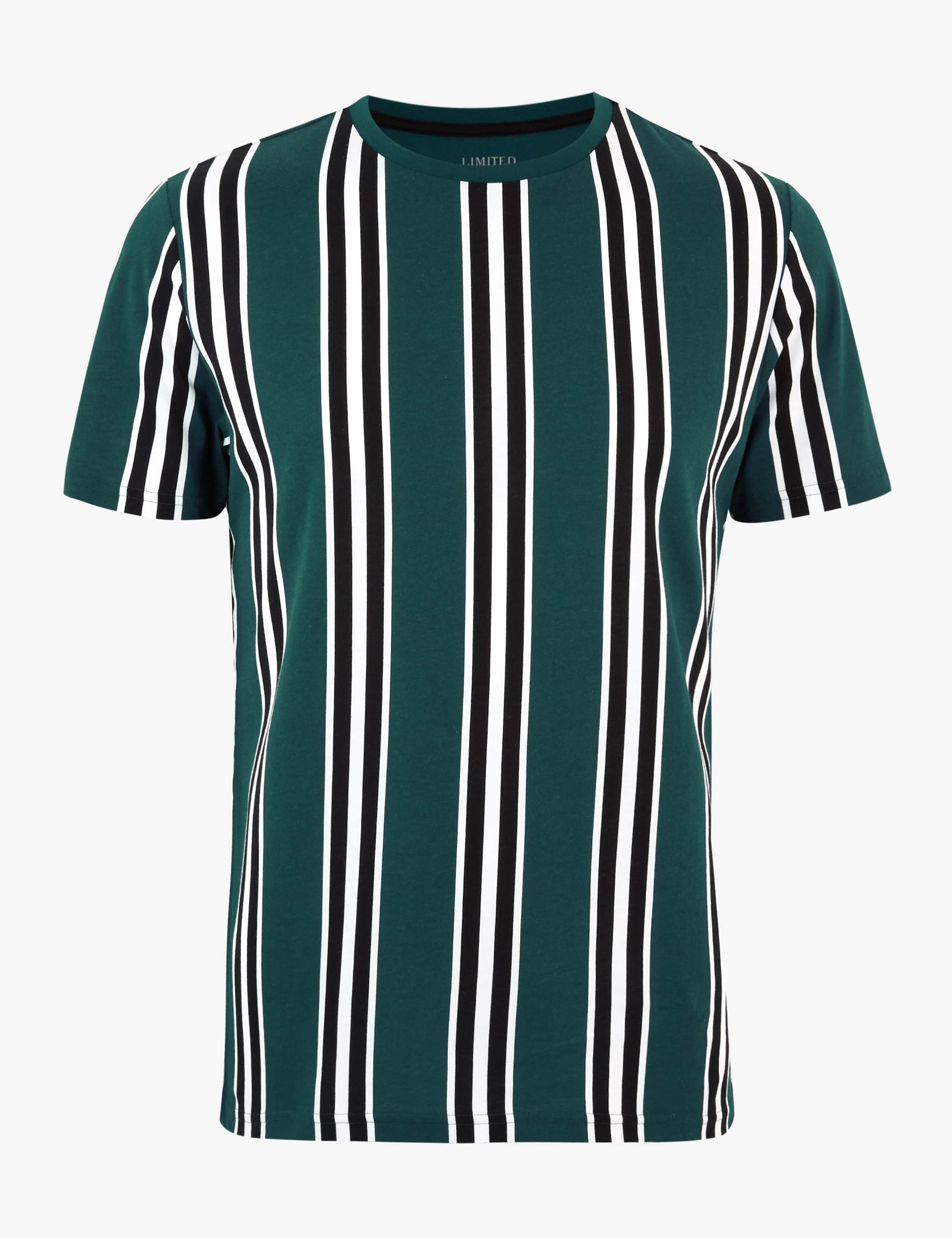Pure Cotton Vertical Striped T-Shirt 1 of 1