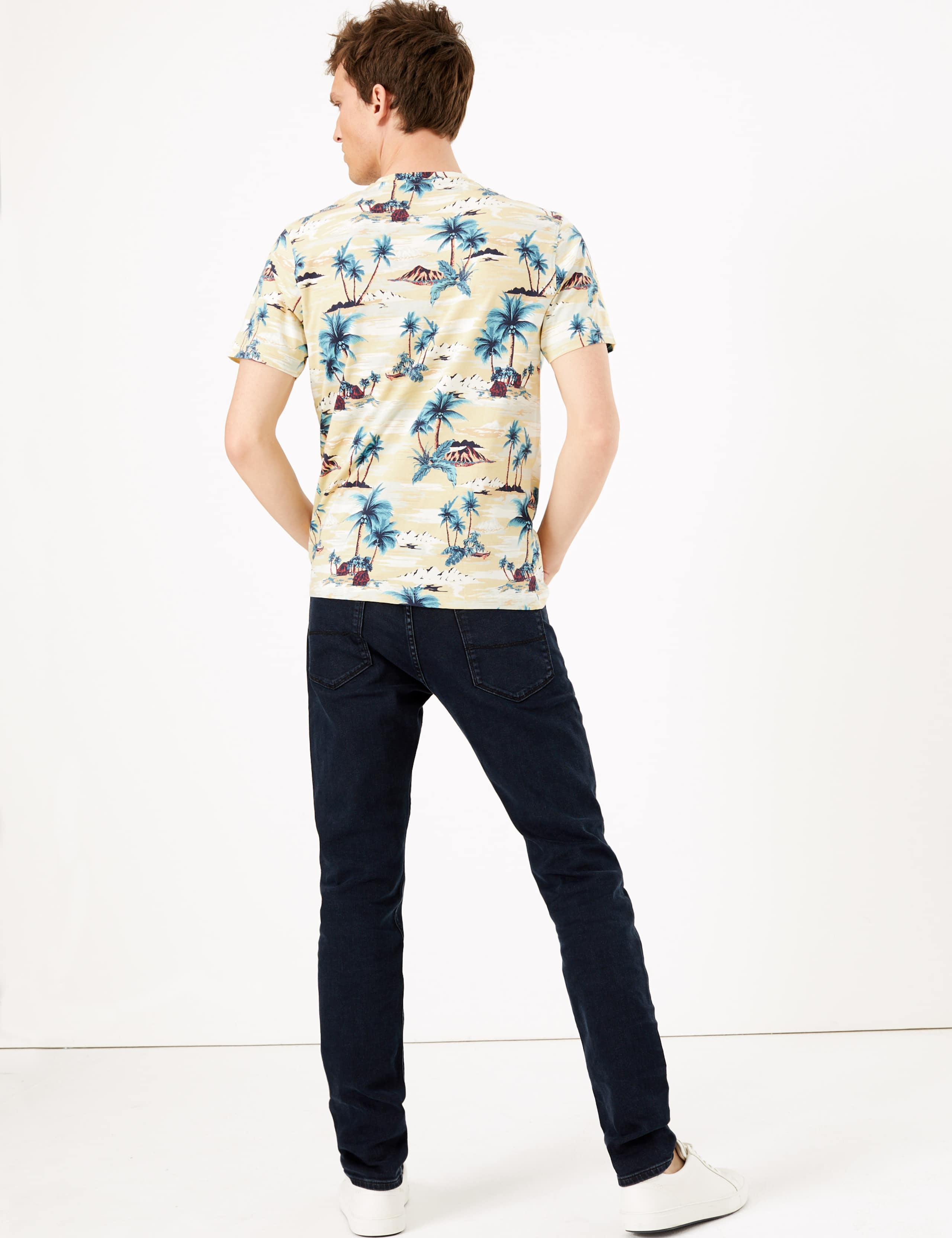Cotton Palm Print T-Shirt 3 of 4