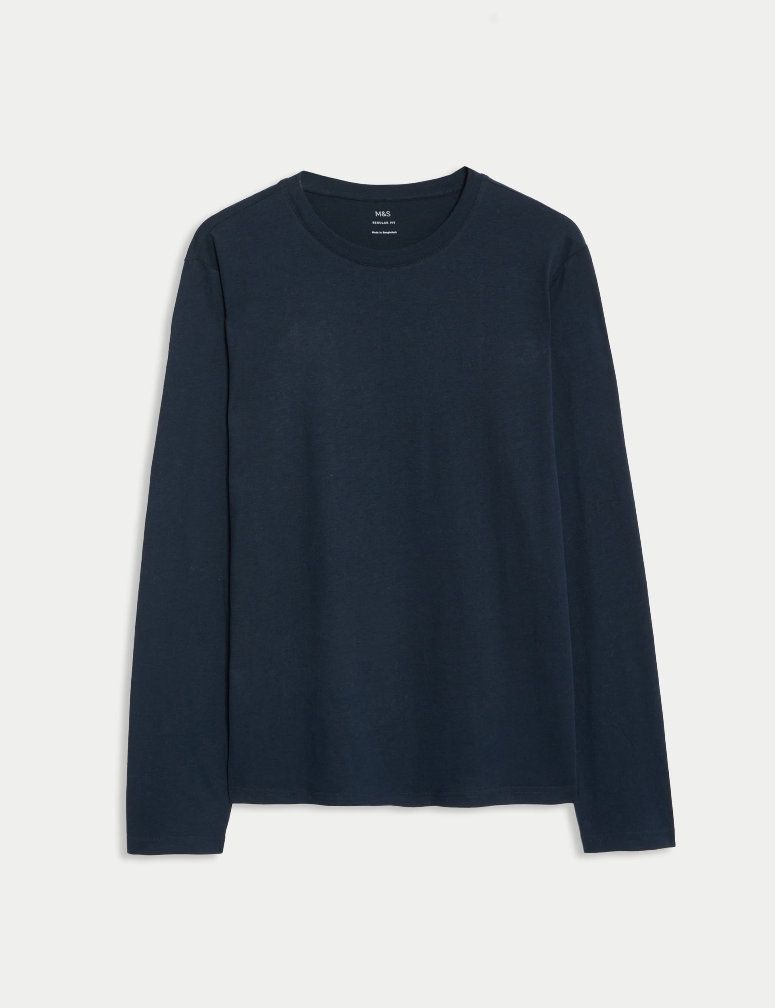 Pure Cotton Long Sleeve T-Shirt 2 of 5