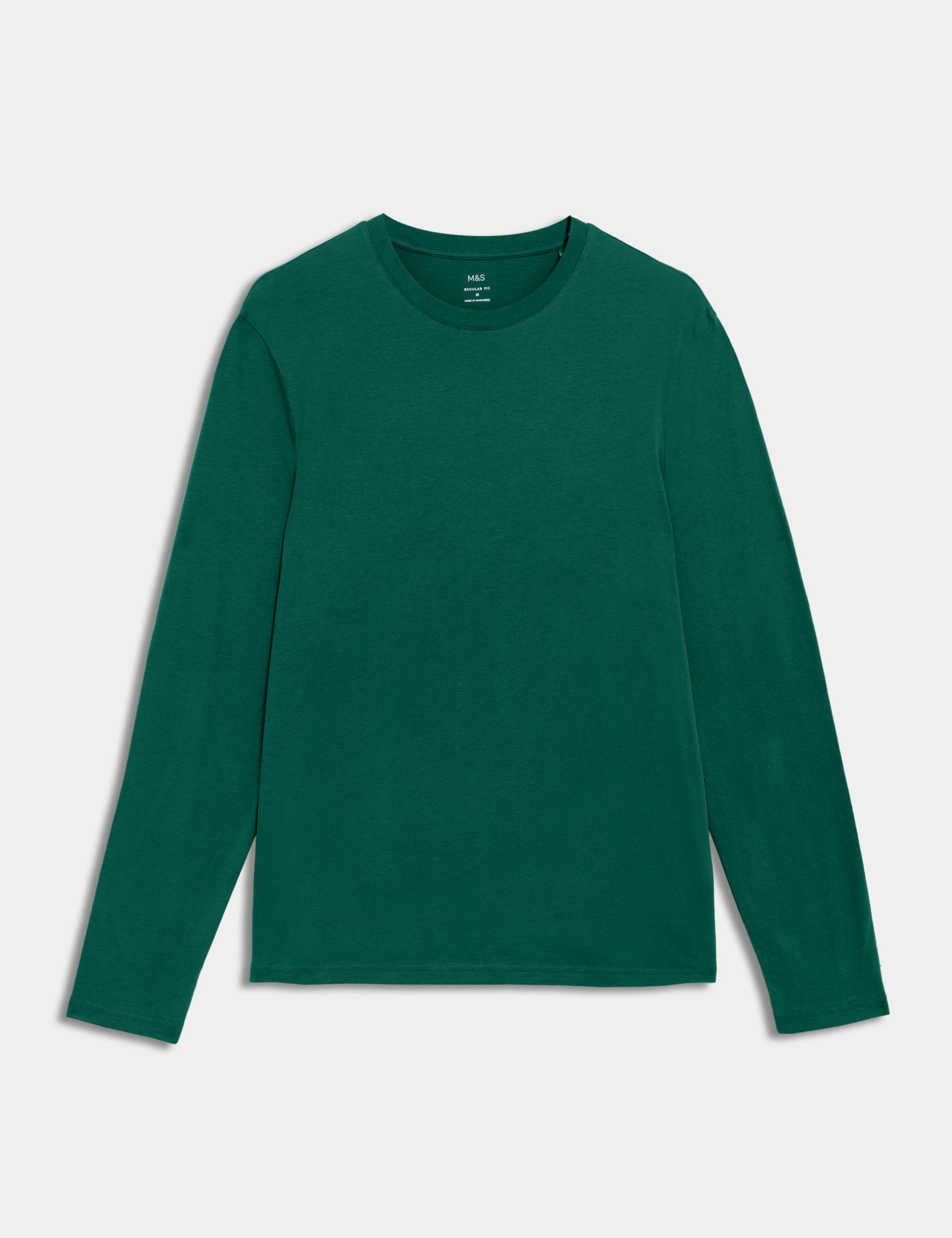 Pure Cotton Long Sleeve T-Shirt 1 of 1