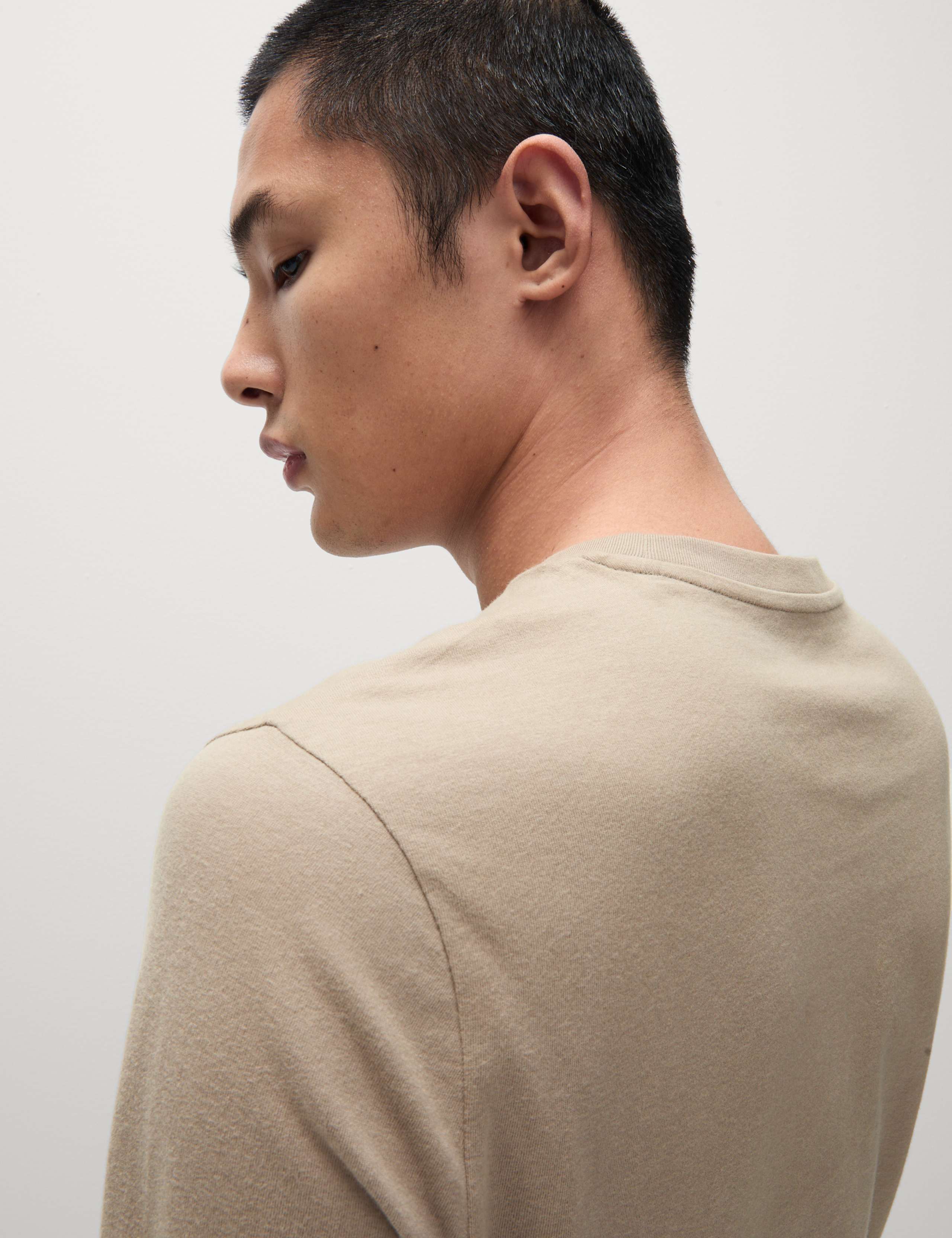 Pure Cotton Long Sleeve T-Shirt 3 of 5