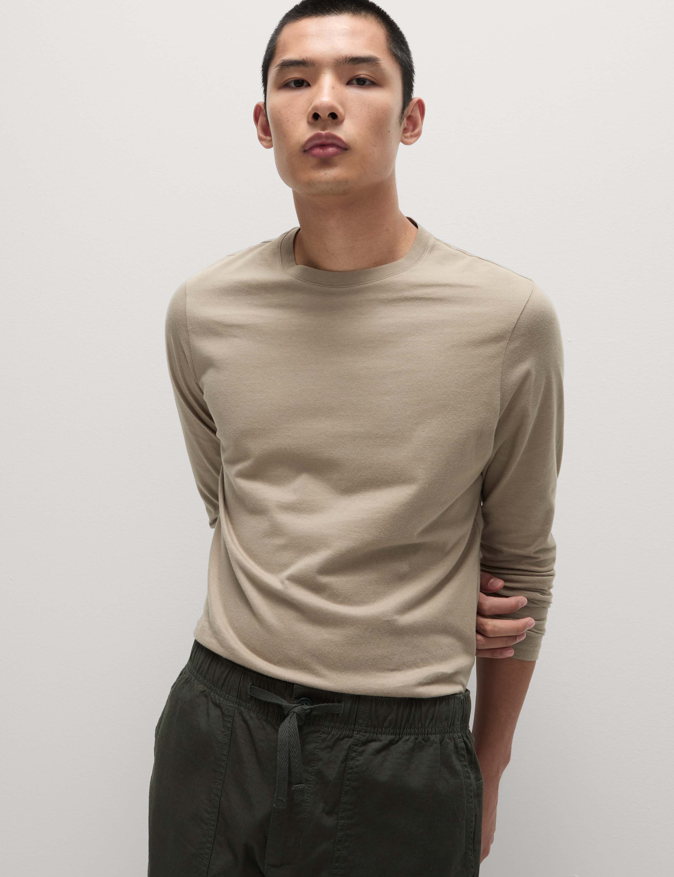 Pure Cotton Long Sleeve T-Shirt 5 of 5