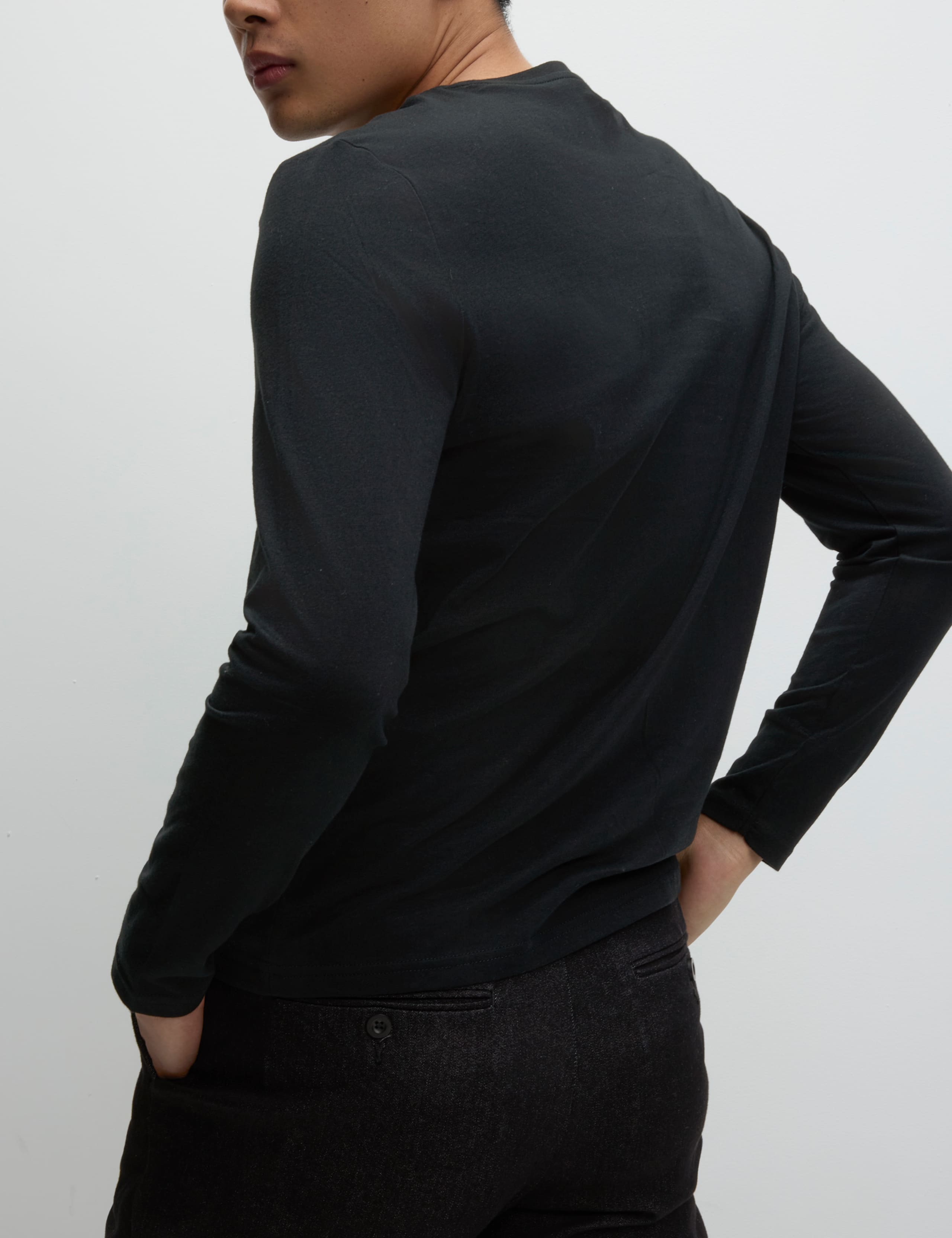 Pure Cotton Long Sleeve T-Shirt 5 of 5