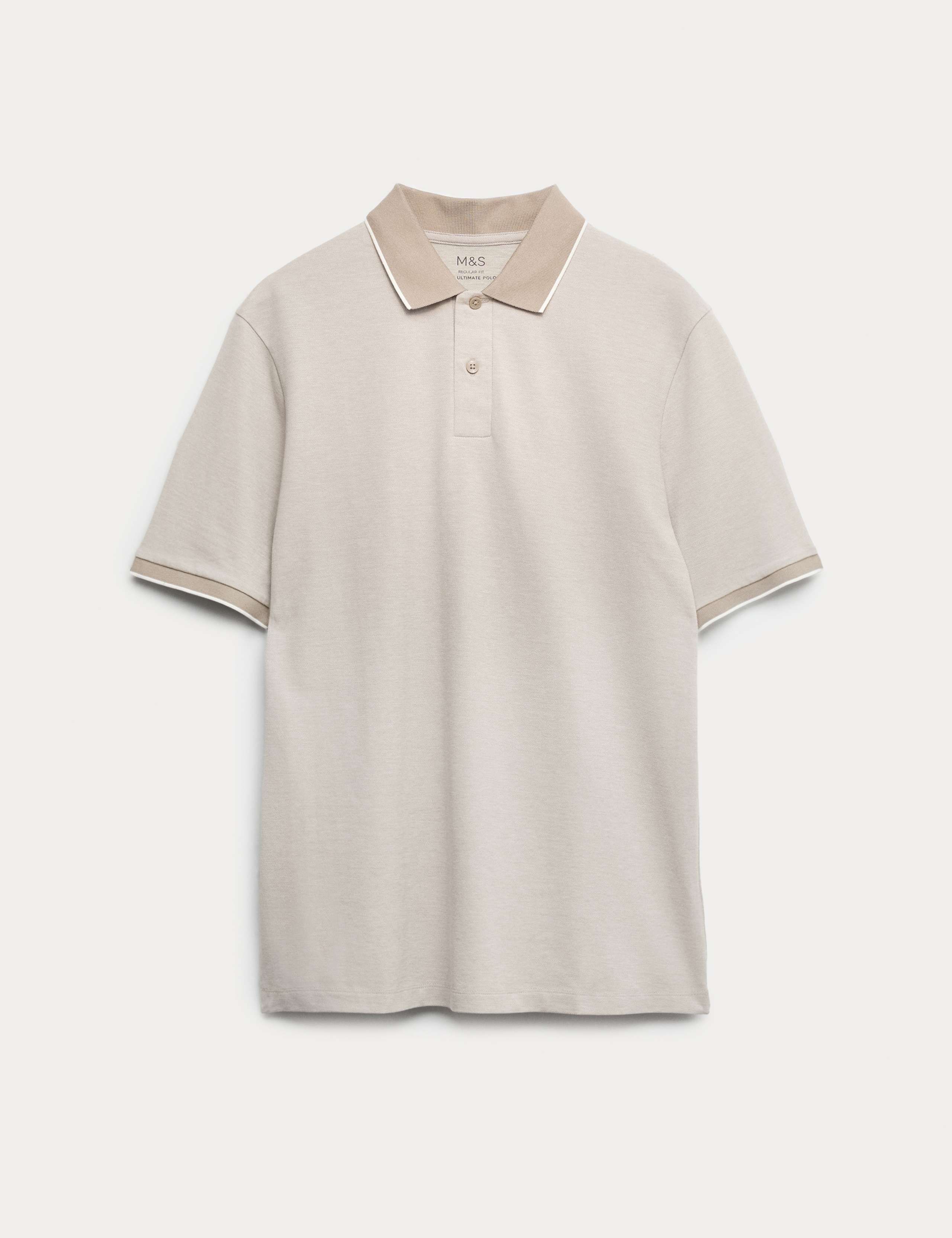 Ultimate Tipped Pique Polo Shirt 2 of 5