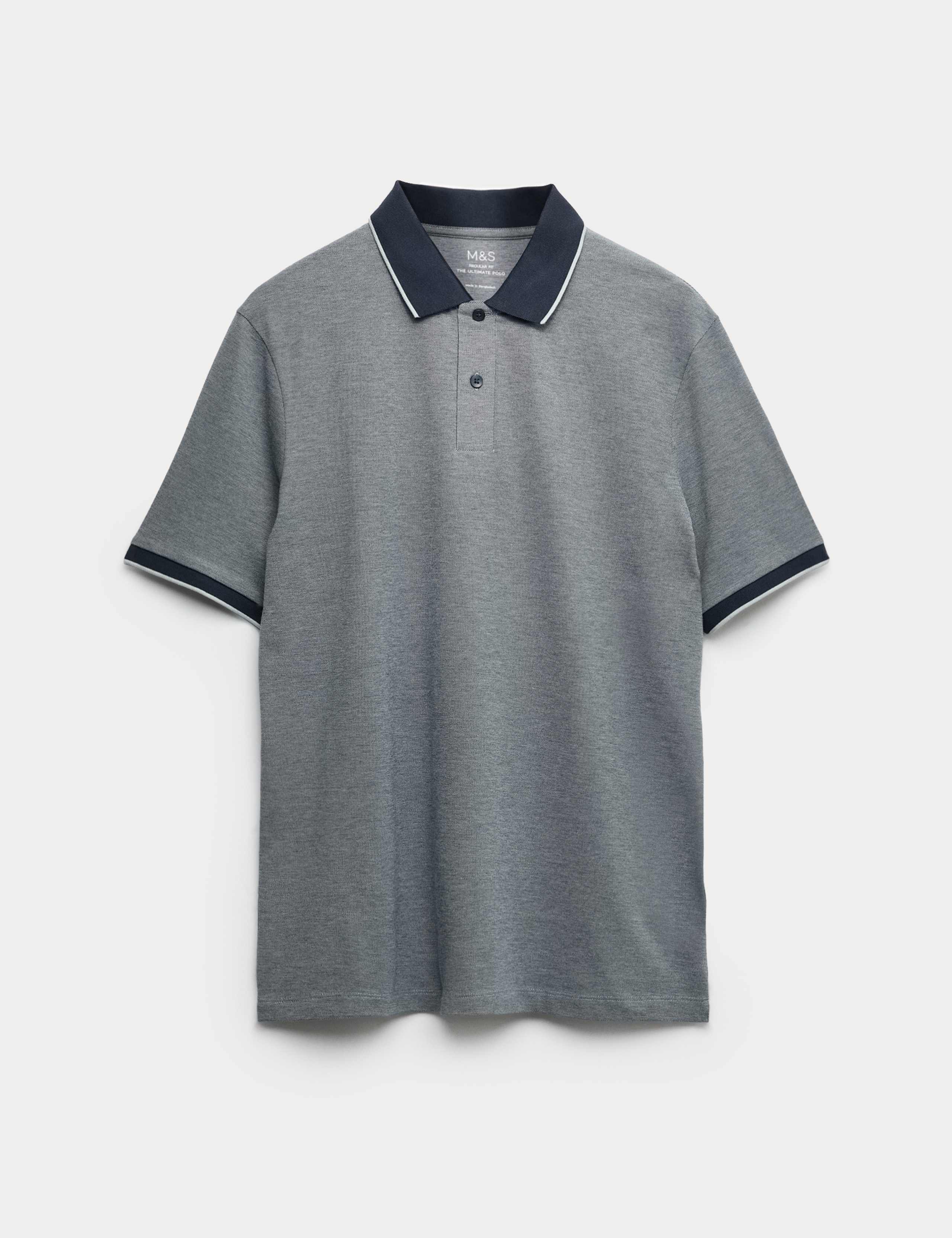 Ultimate Tipped Pique Polo Shirt 2 of 5