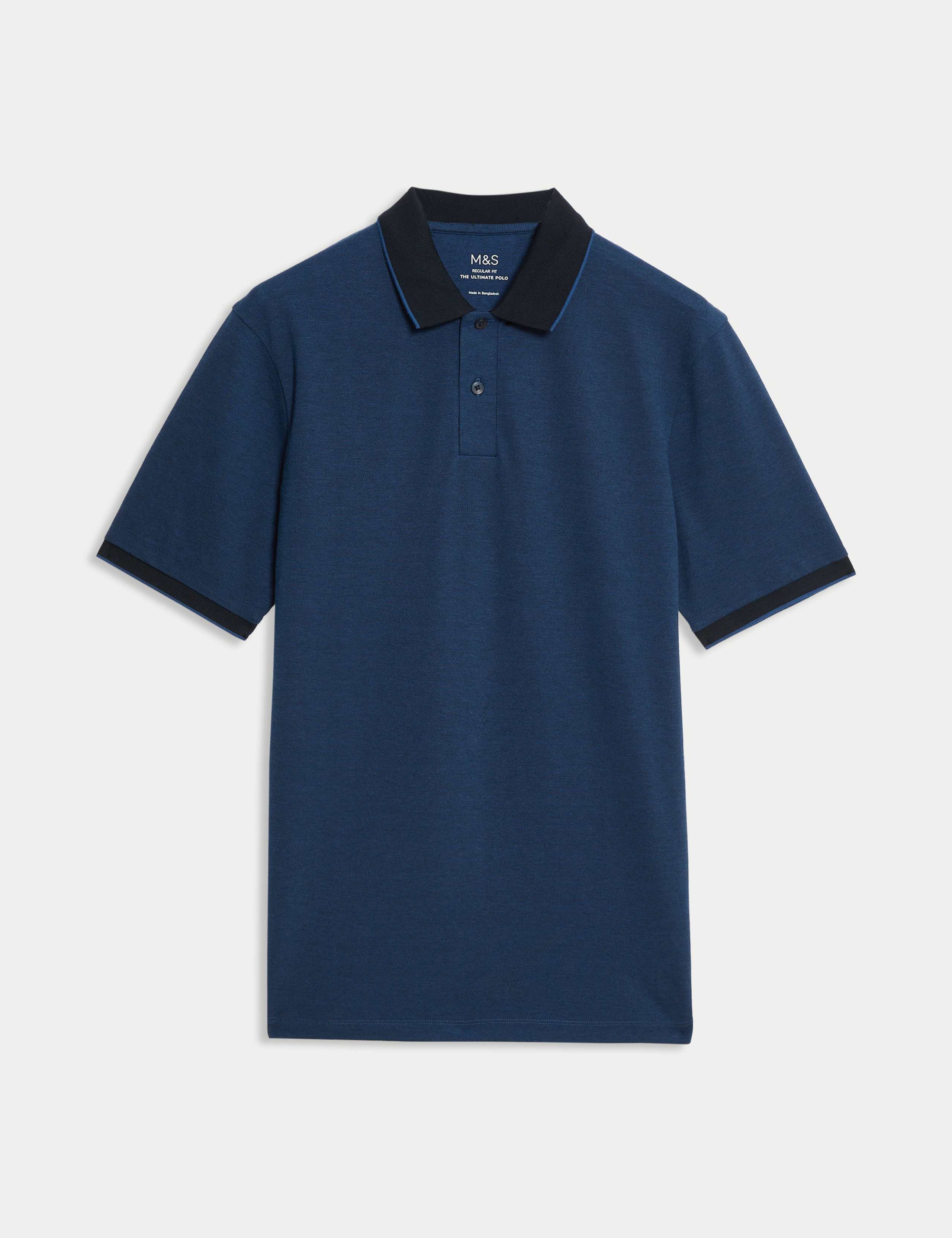 Ultimate Tipped Pique Polo Shirt 2 of 5