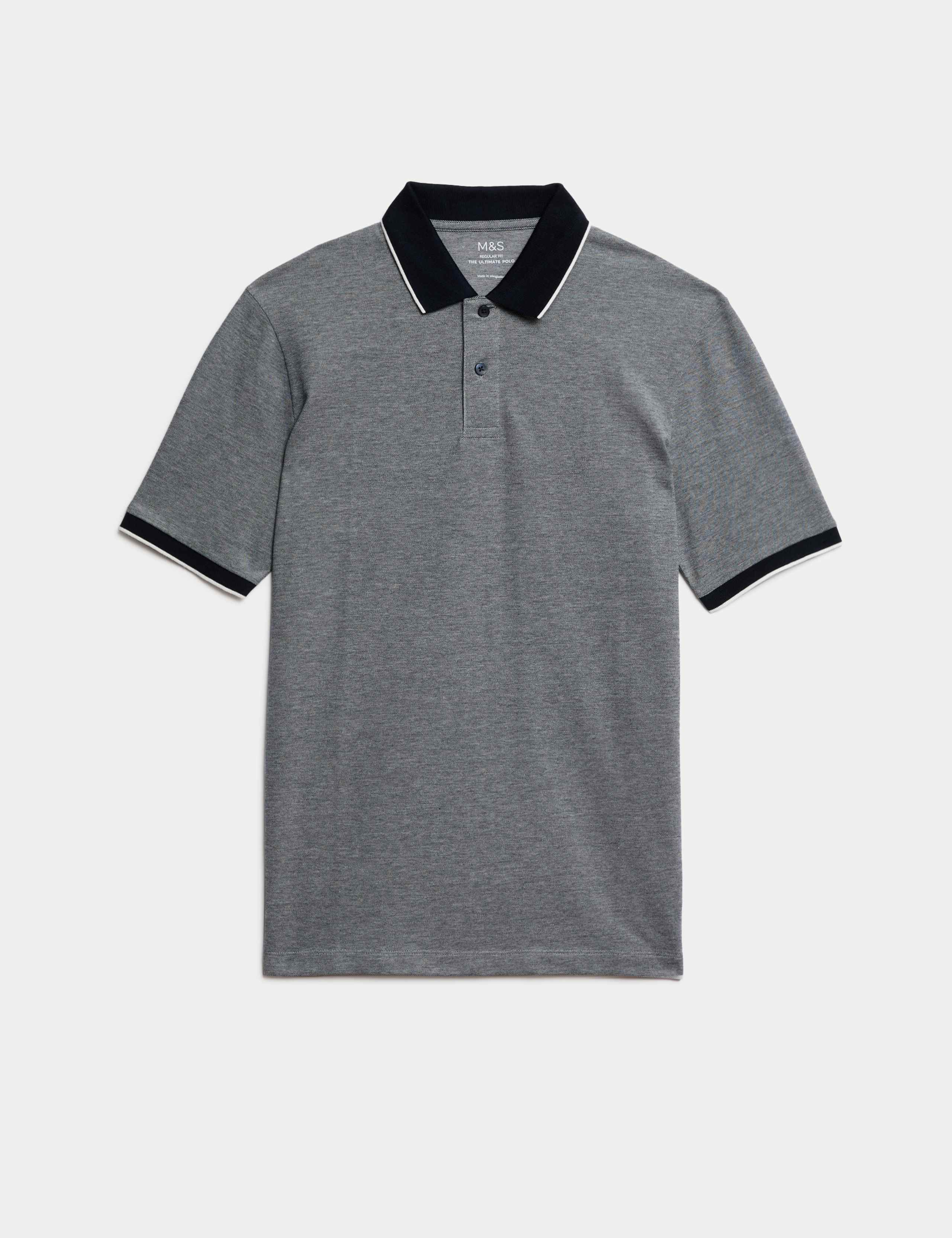 Ultimate Tipped Pique Polo Shirt 2 of 5