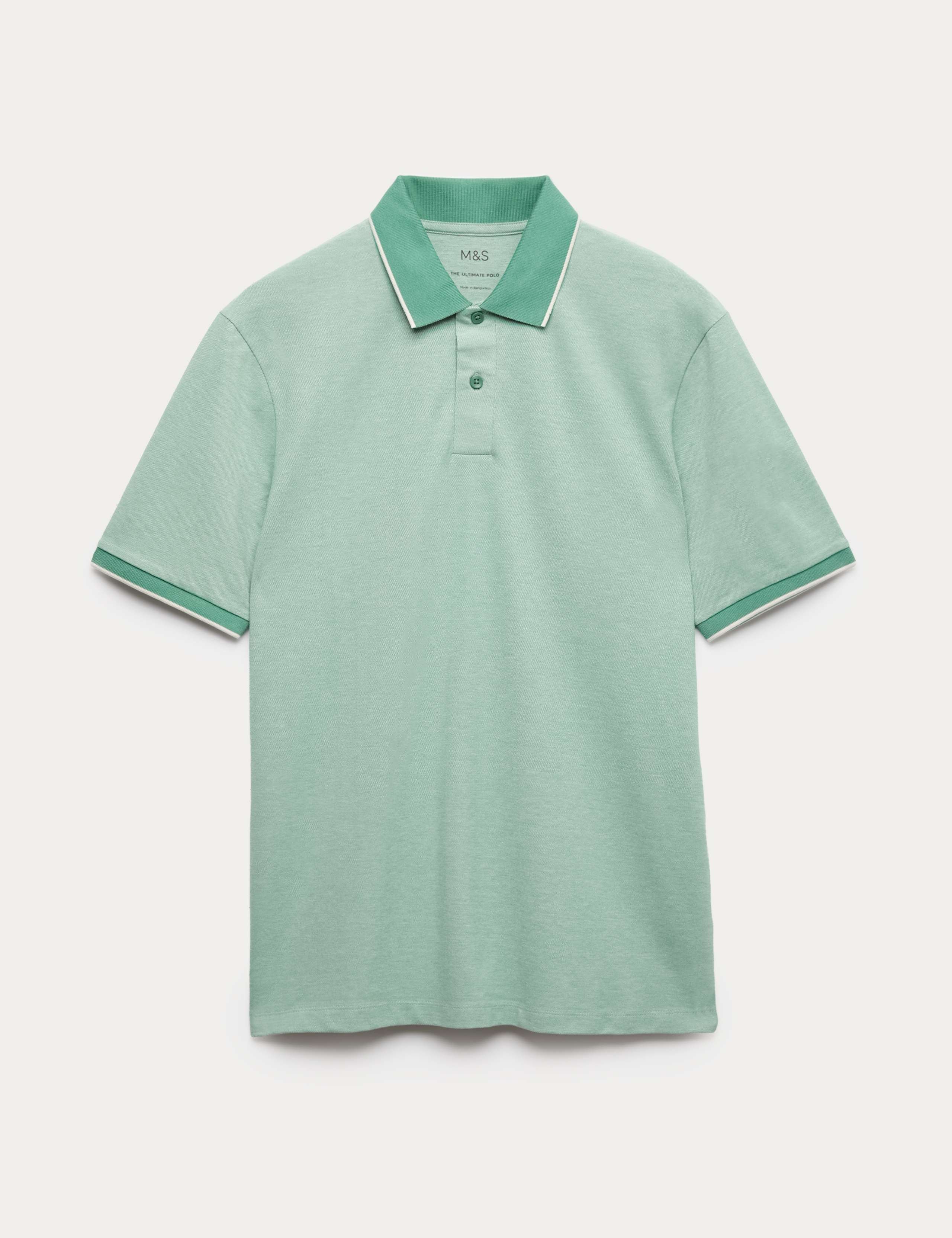 Ultimate Tipped Pique Polo Shirt 2 of 5
