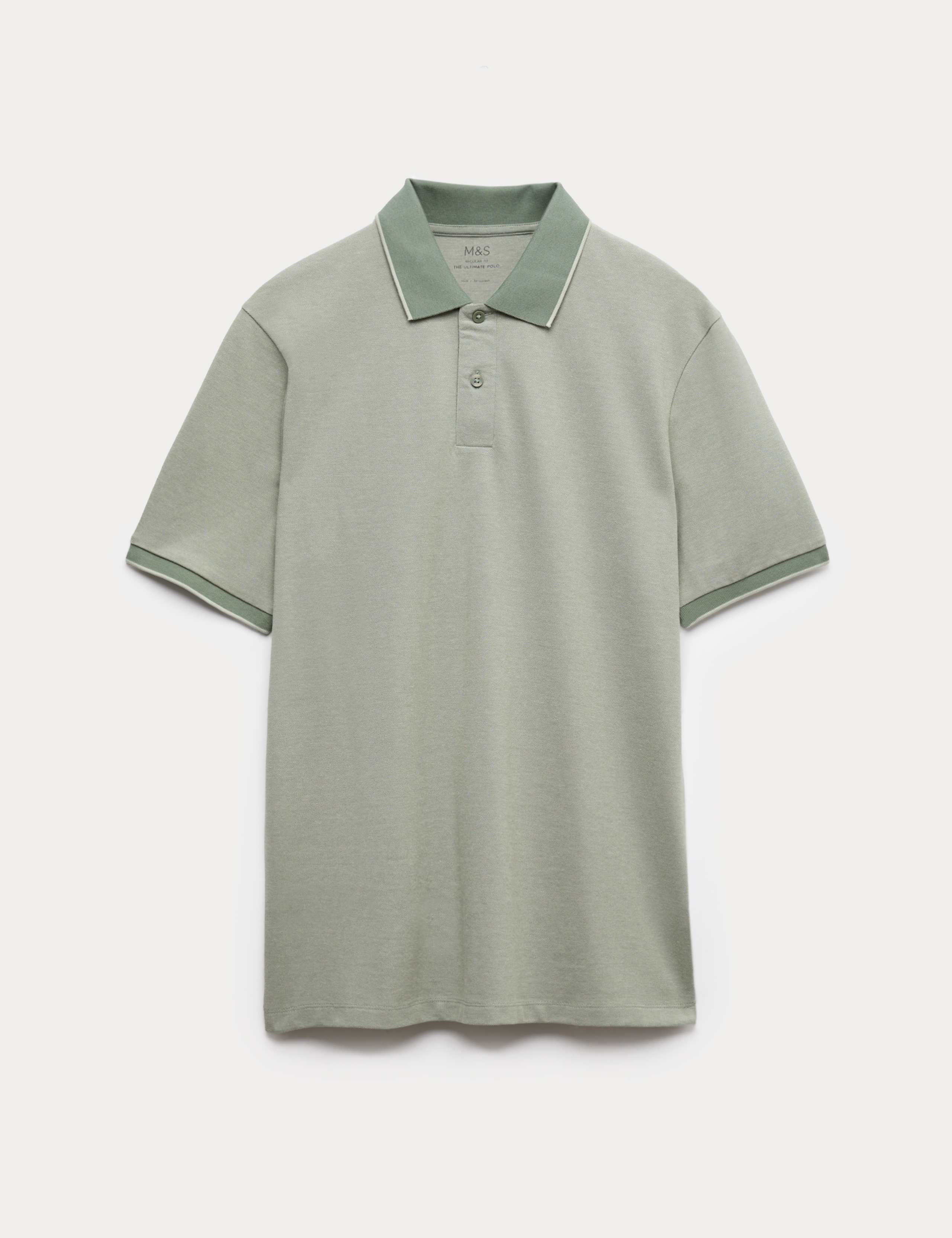 Ultimate Tipped Pique Polo Shirt 2 of 6