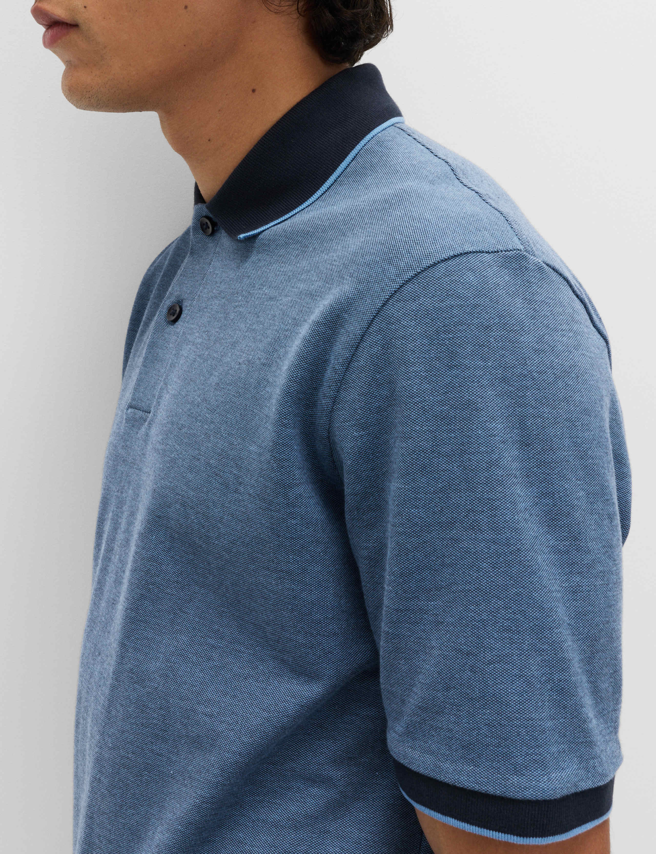 Ultimate Tipped Pique Polo Shirt 3 of 5