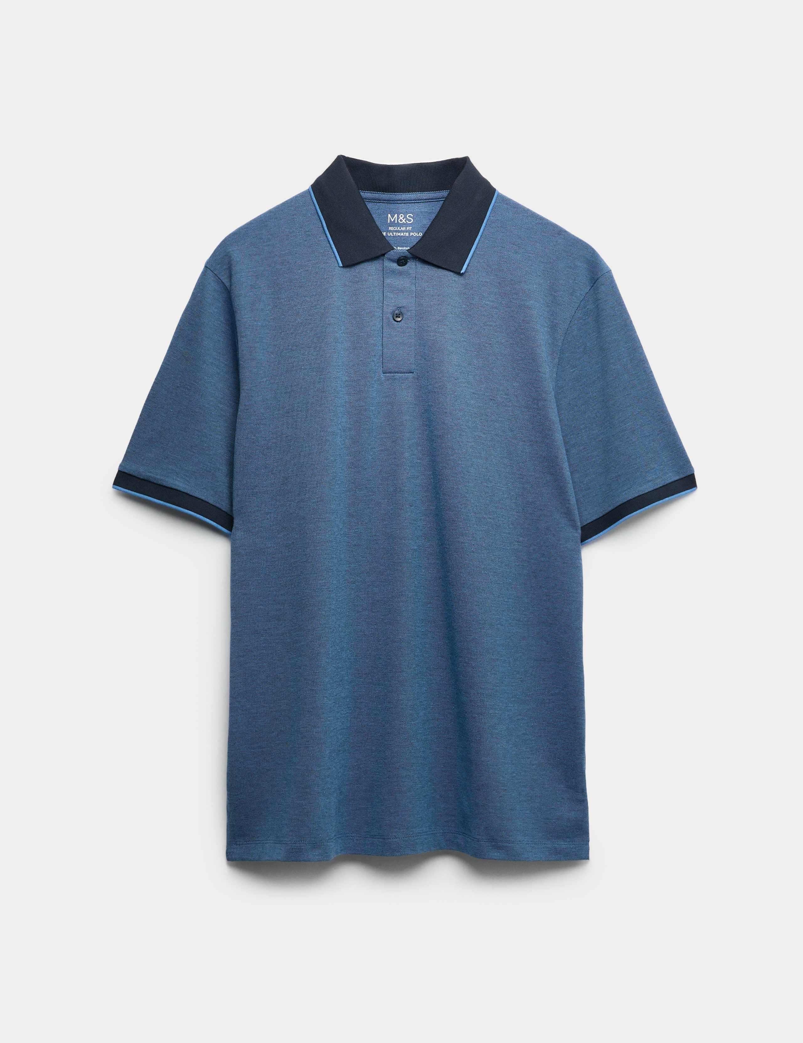 Ultimate Tipped Pique Polo Shirt 2 of 5