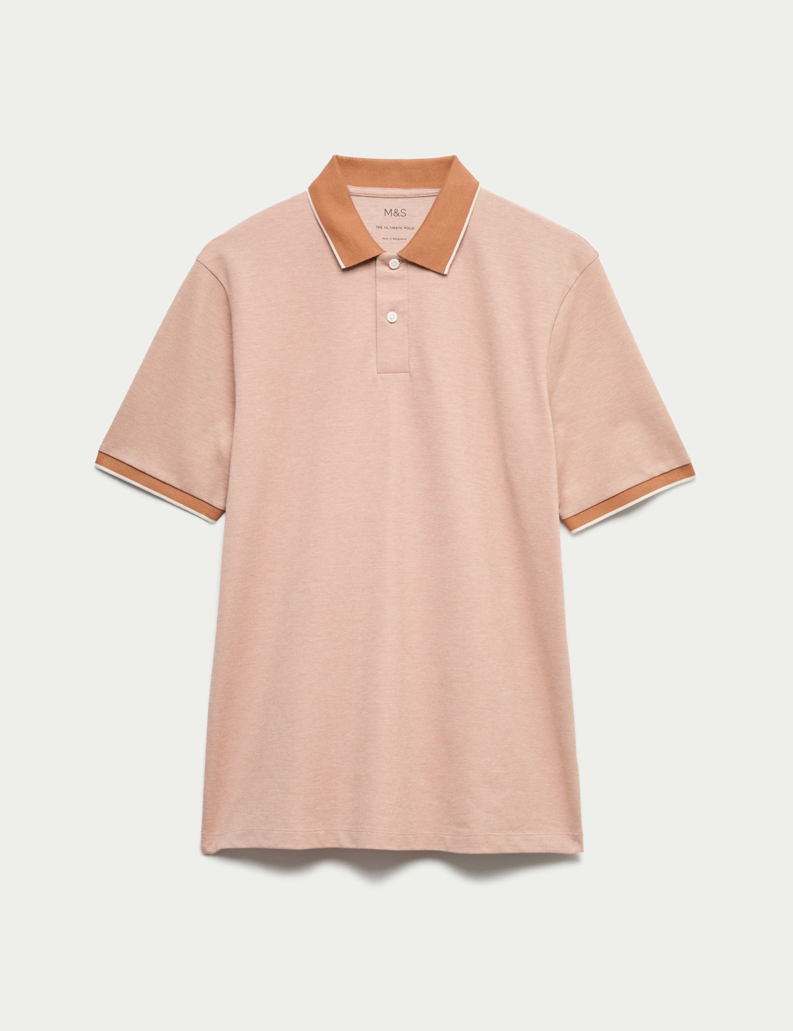 Ultimate Tipped Pique Polo Shirt 2 of 6