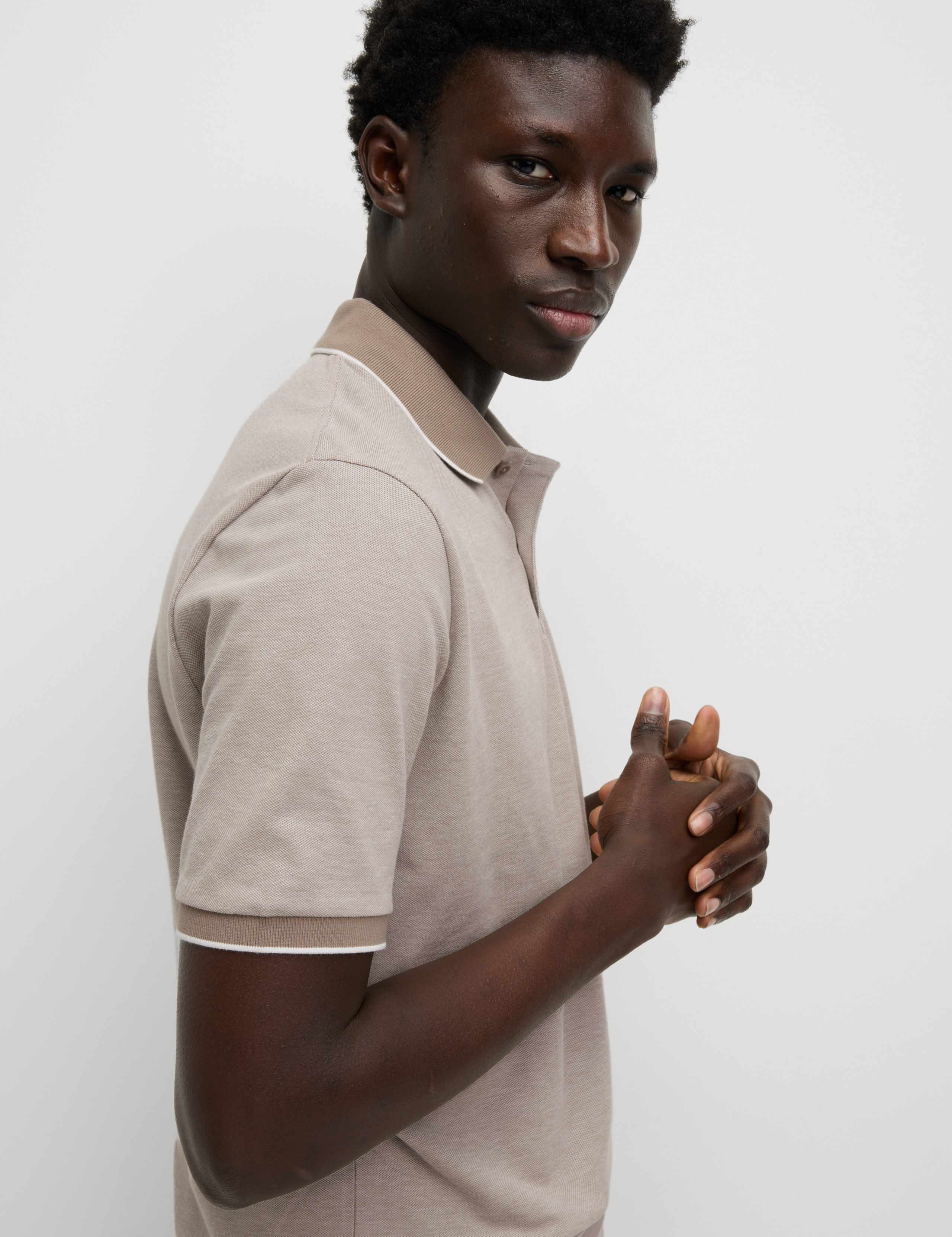 Ultimate Tipped Pique Polo Shirt 1 of 6