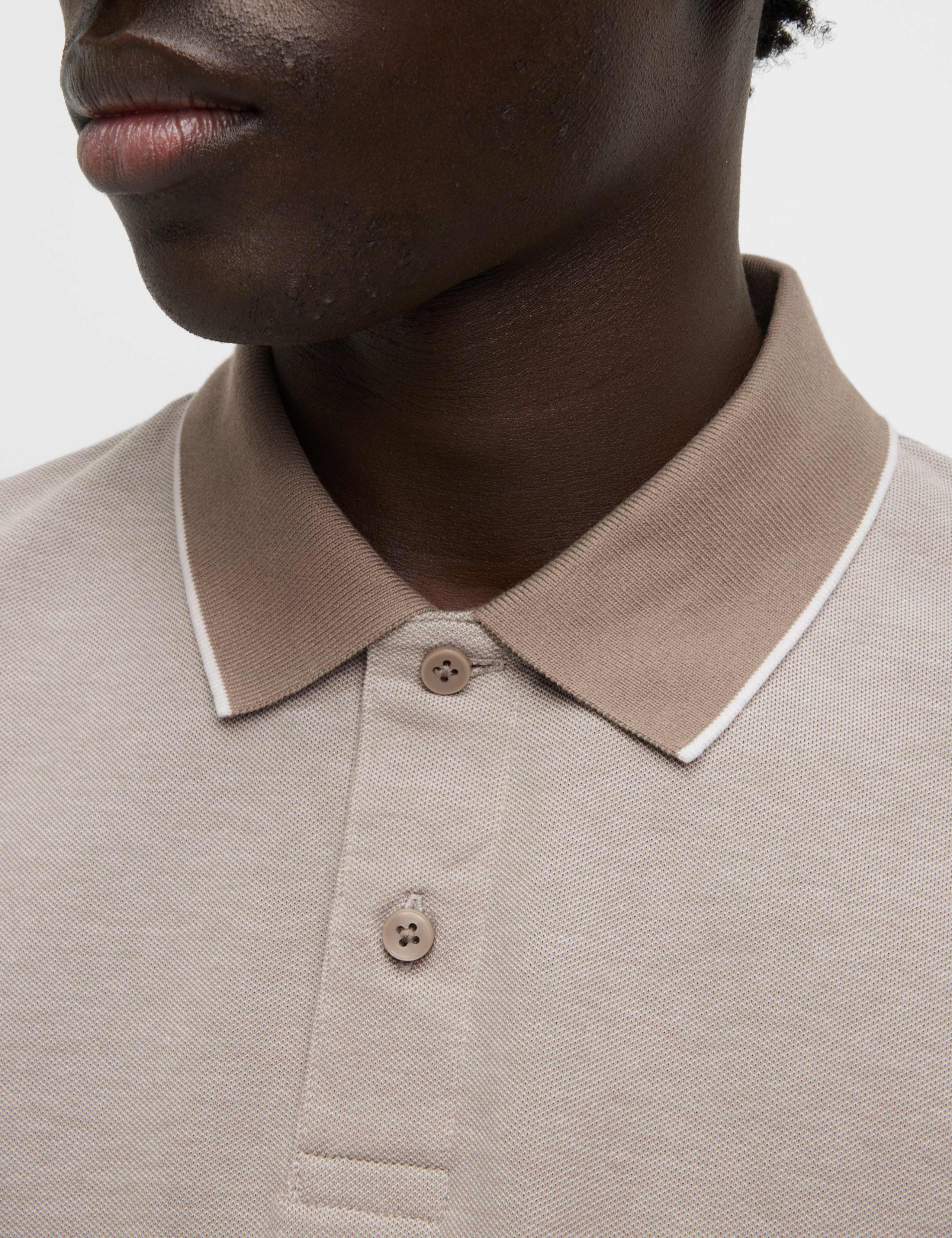 Ultimate Tipped Pique Polo Shirt 4 of 6