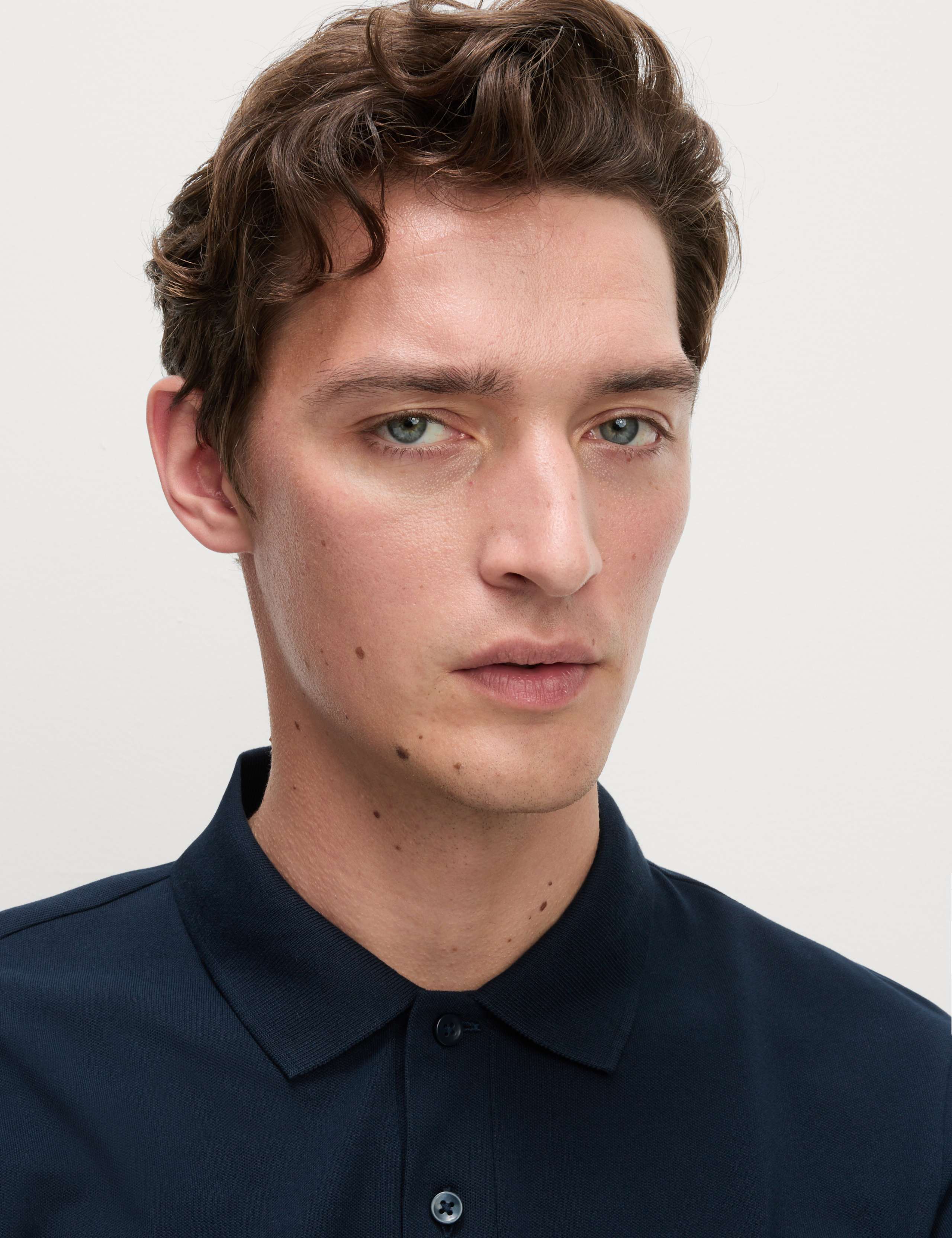 Slim Fit Cotton Rich Pique Polo Shirt 1 of 6