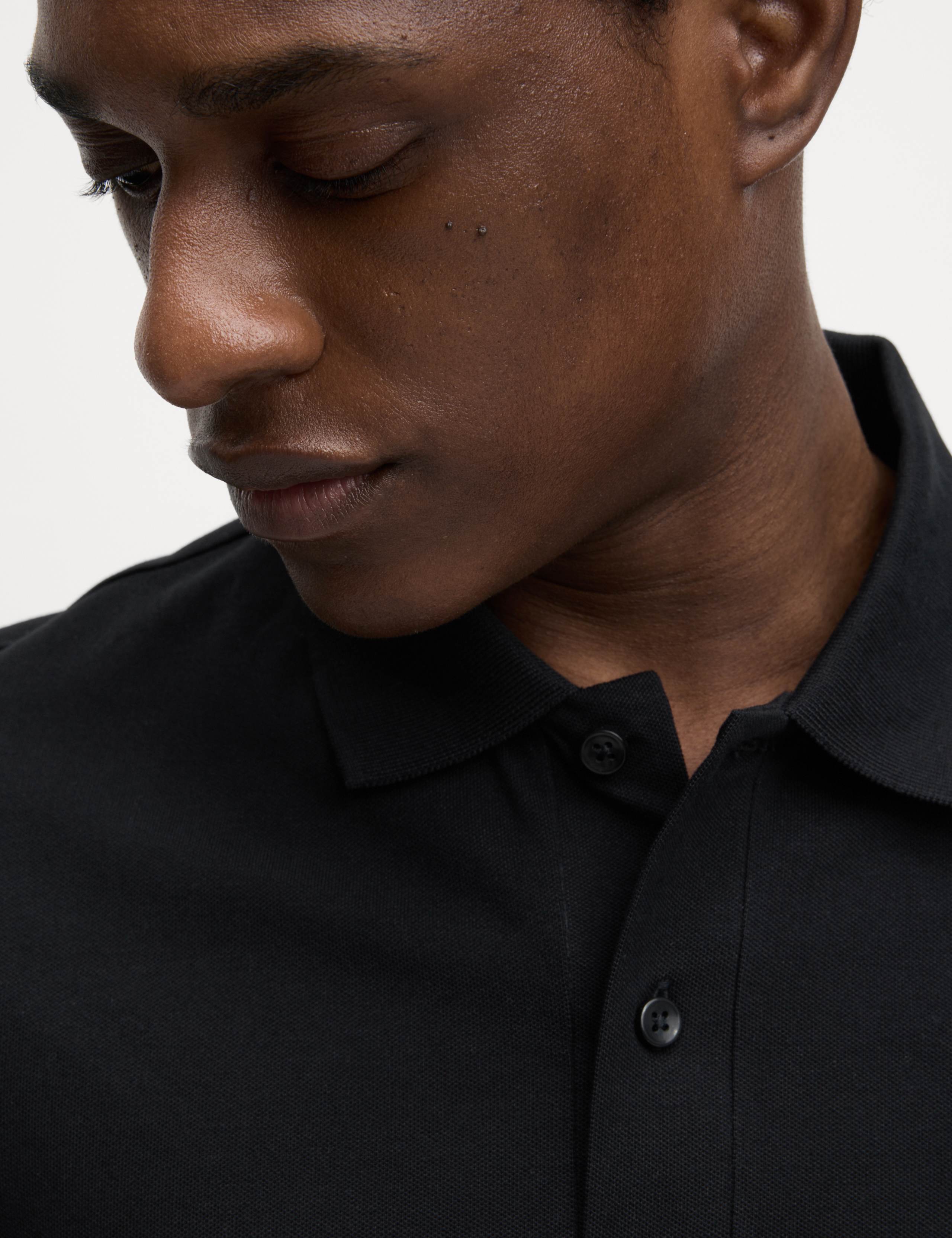 Slim Fit Cotton Rich Pique Polo Shirt 5 of 5
