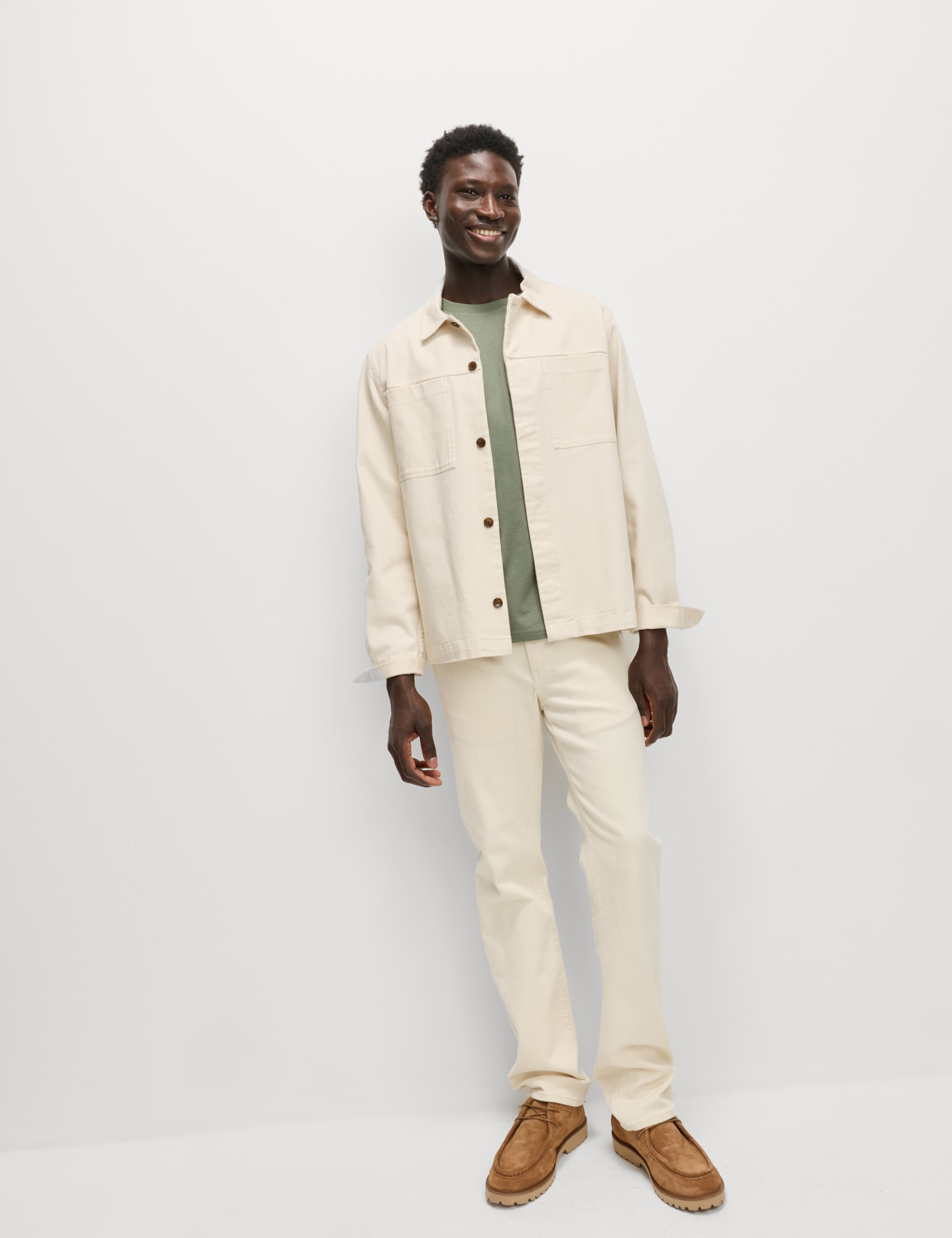 Regular Fit Pure Cotton Crew Neck T-Shirt 3 of 5