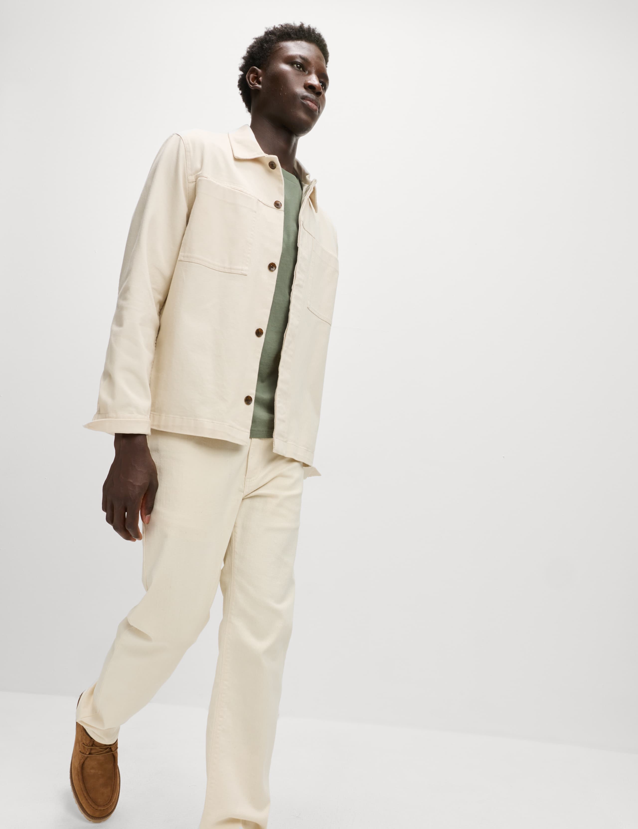 Regular Fit Pure Cotton Crew Neck T-Shirt 5 of 5