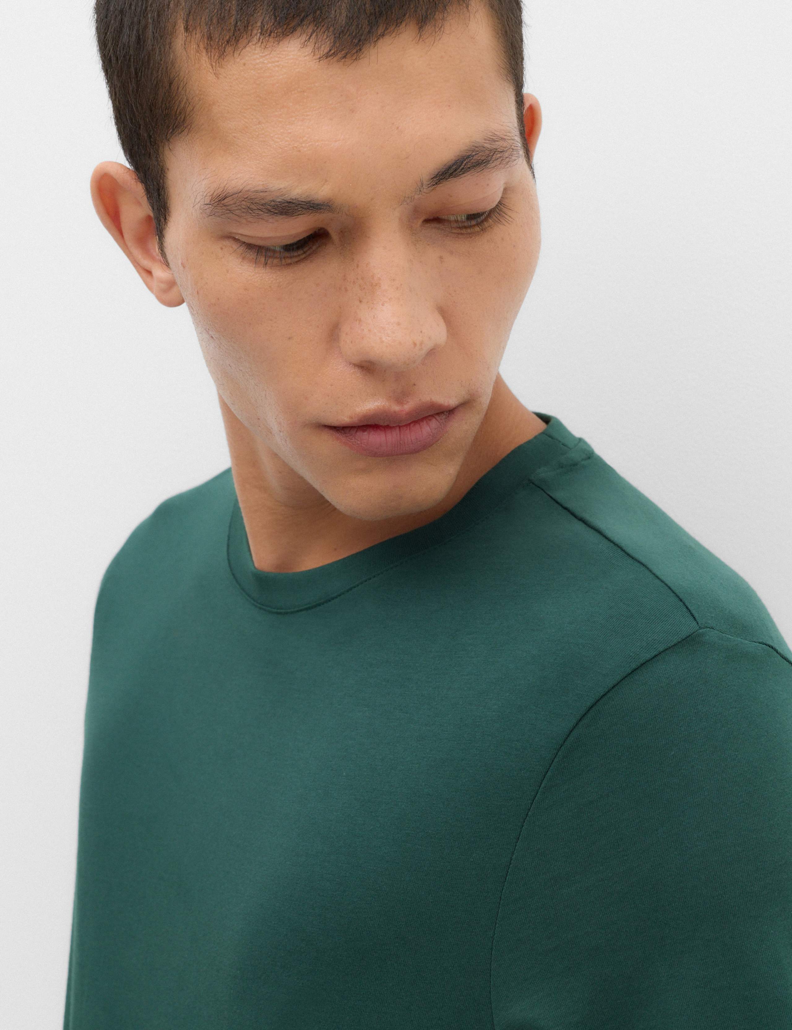 Pure Cotton Regular Fit Crew Neck T-Shirt 3 of 5