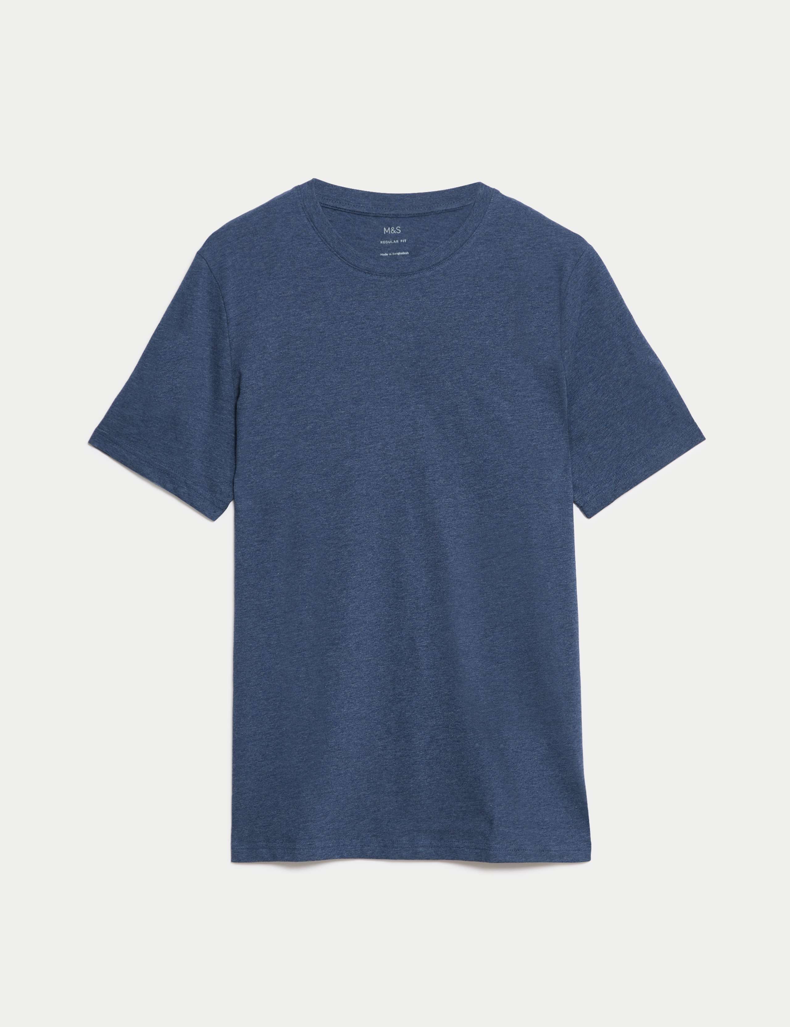 Regular Fit Pure Cotton Crew Neck T-Shirt 2 of 5