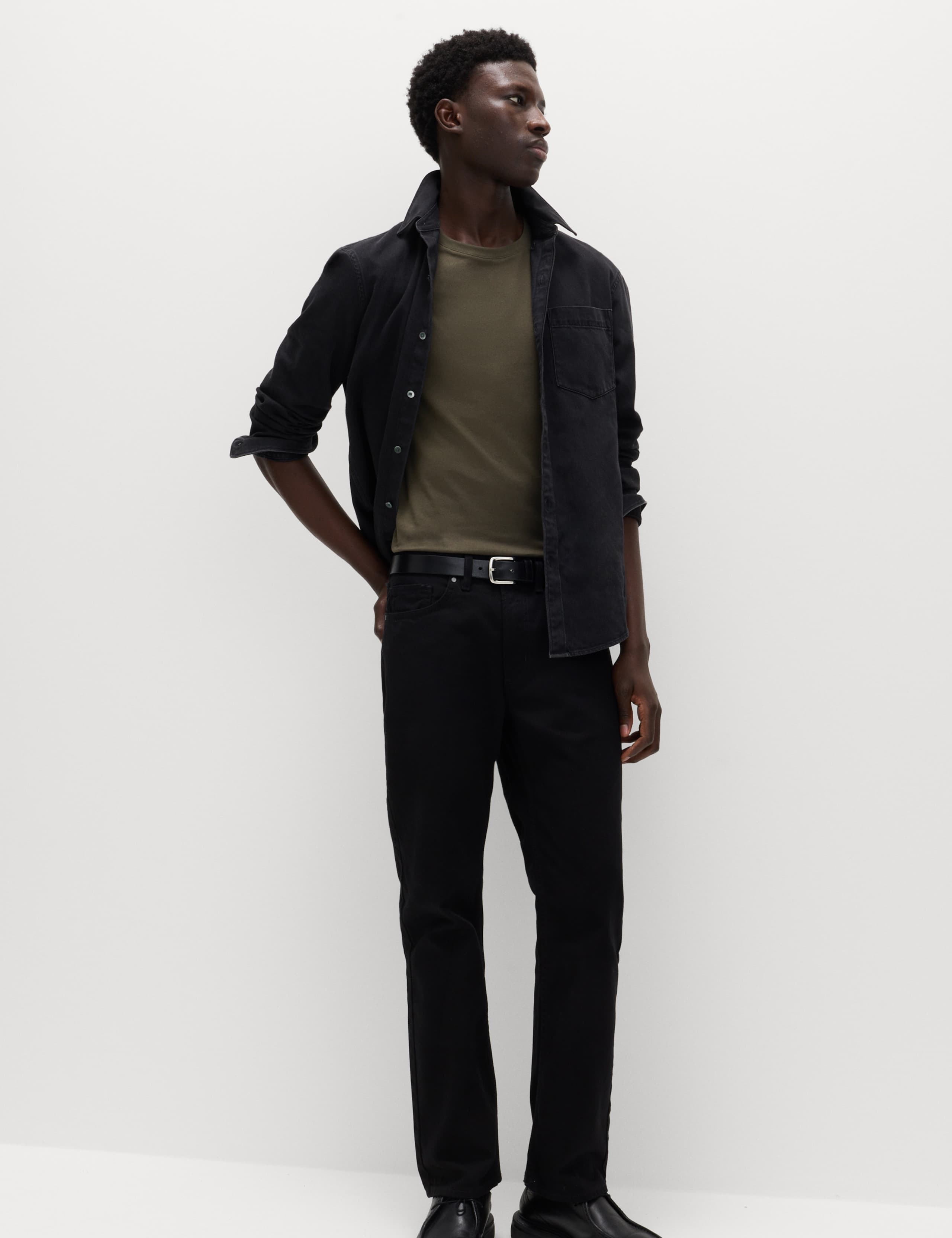 Regular Fit Pure Cotton Crew Neck T-Shirt 5 of 5