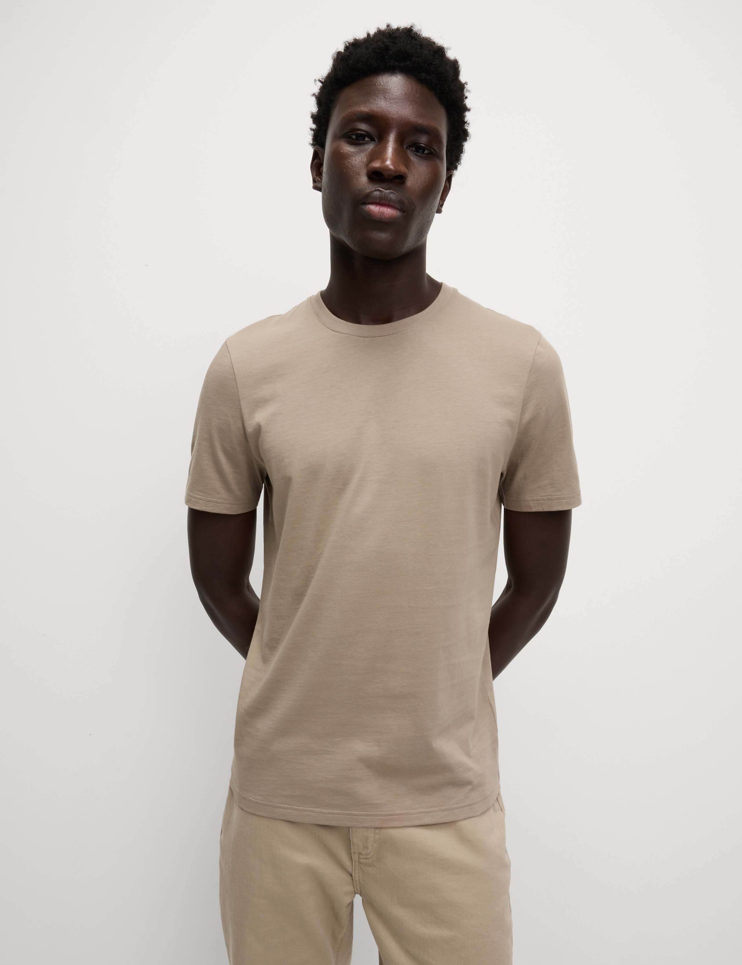 Regular Fit Pure Cotton Crew Neck T-Shirt 1 of 6