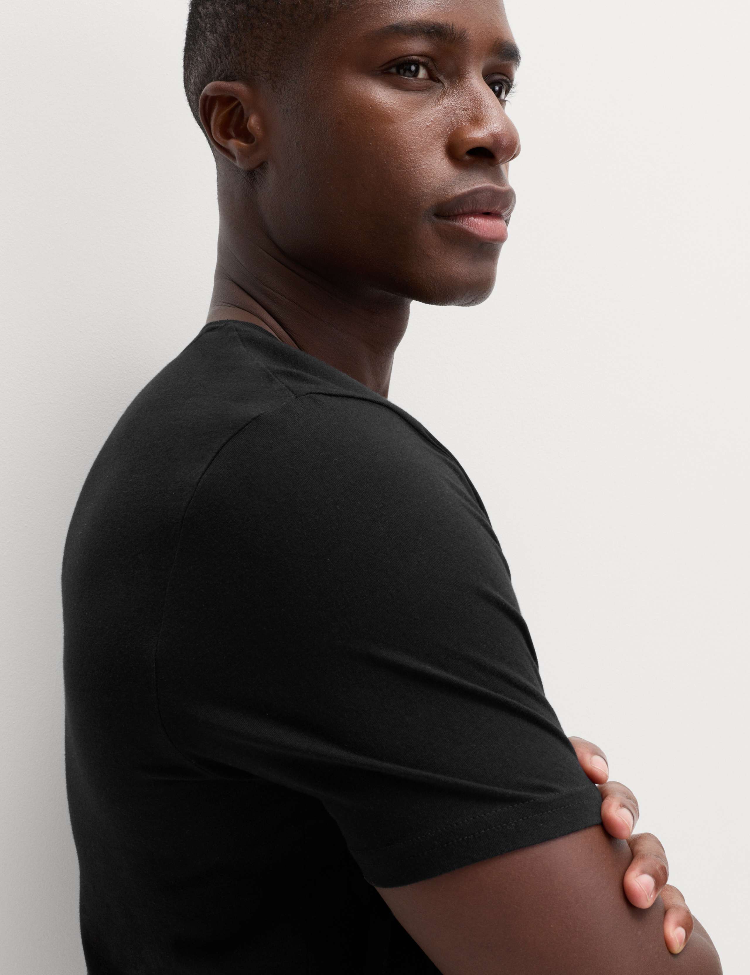 Pure Cotton Regular Fit Crew Neck T-Shirt 3 of 6