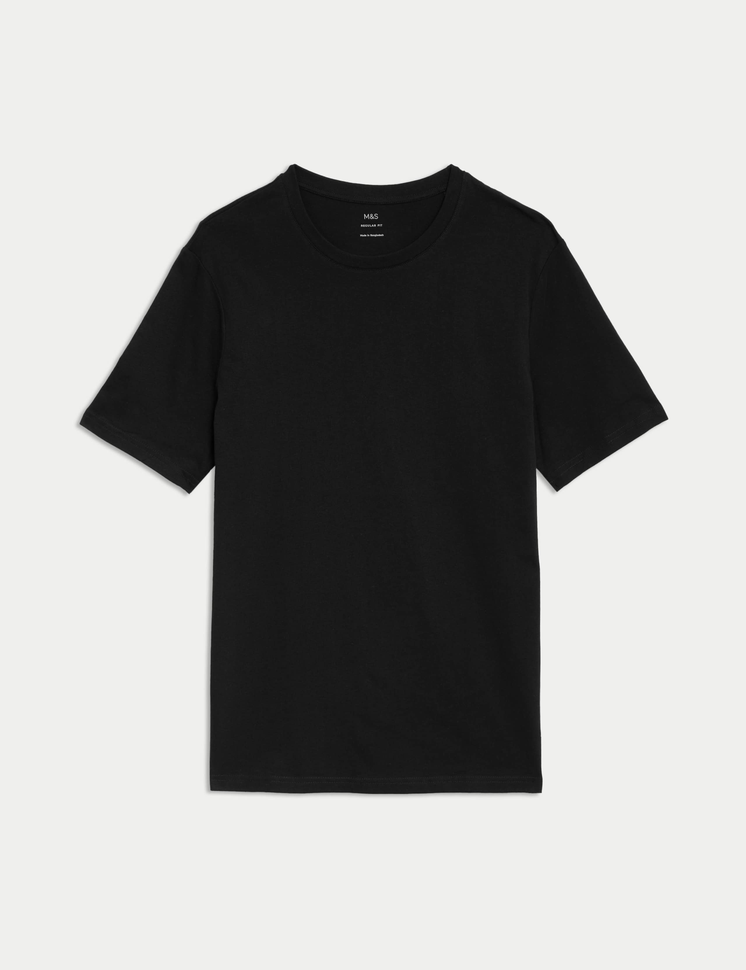 Regular Fit Pure Cotton Crew Neck T-Shirt 2 of 5