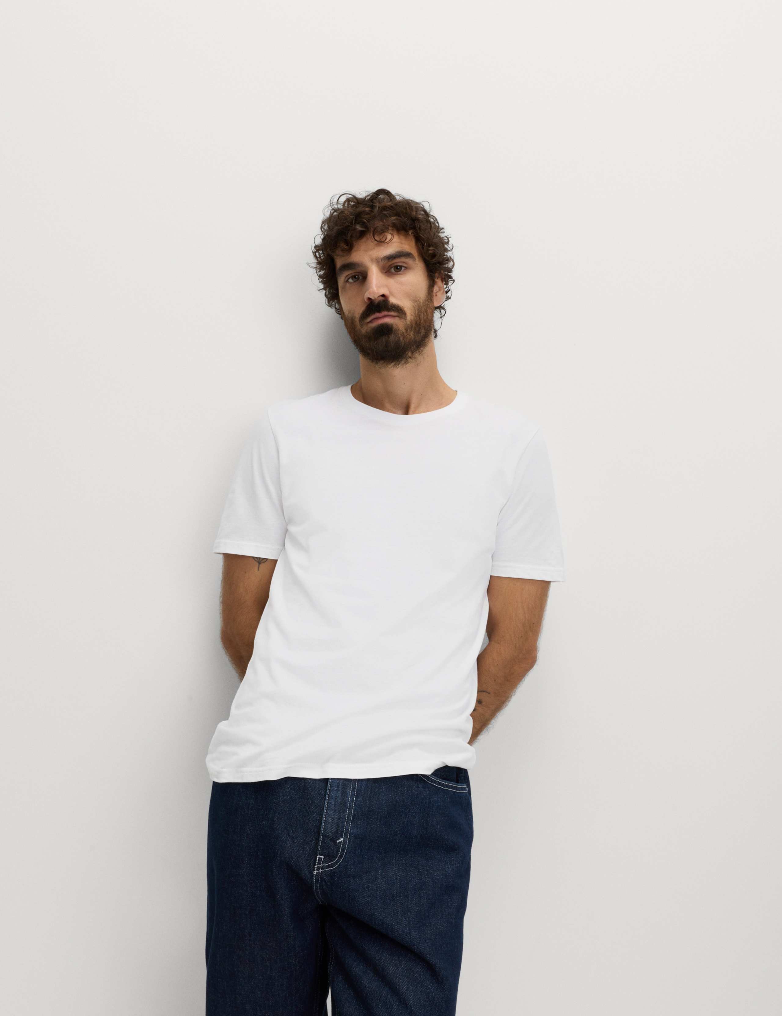 Regular Fit Pure Cotton Crew Neck T-Shirt 5 of 5