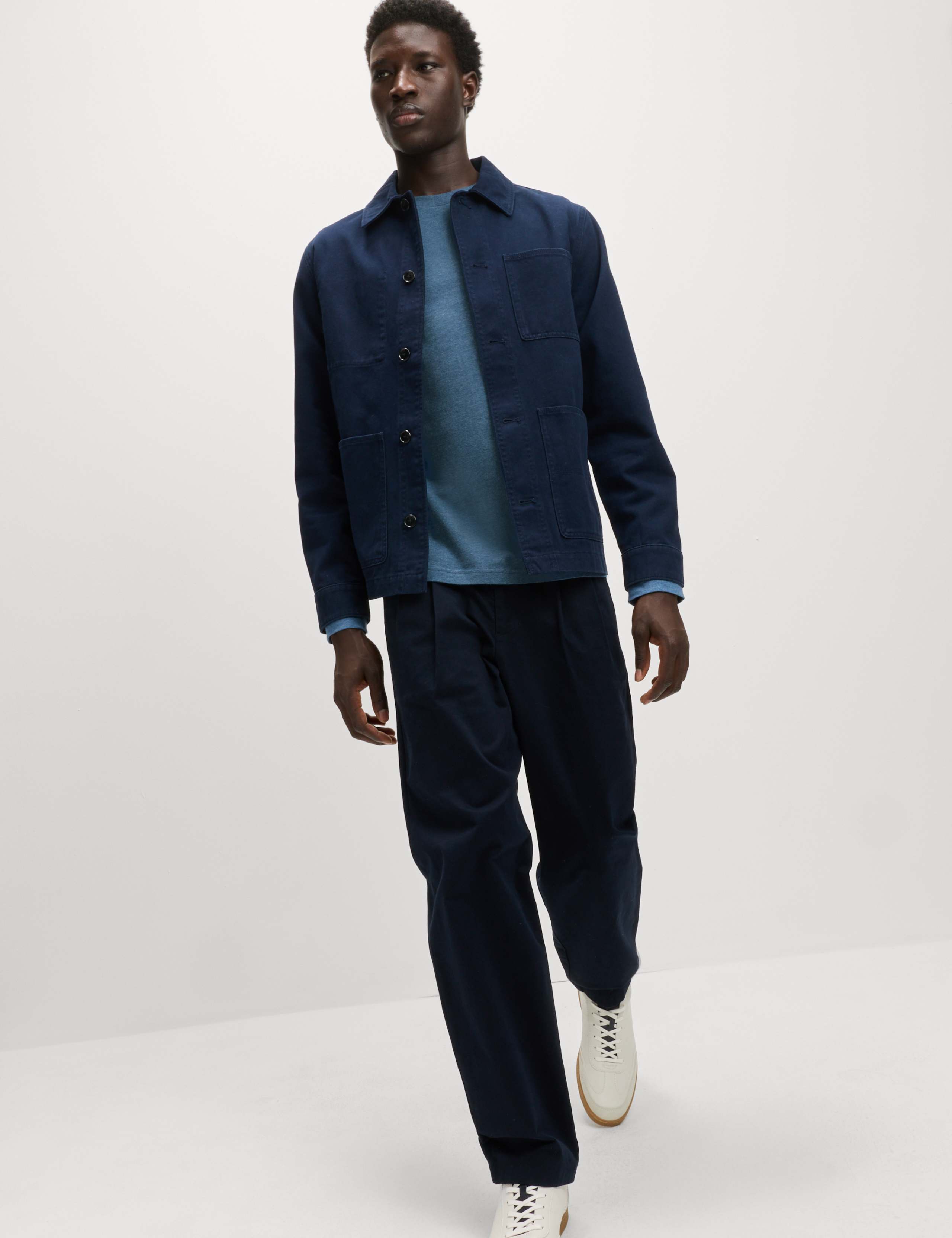 Pure Cotton Crew Neck T-Shirt 4 of 5