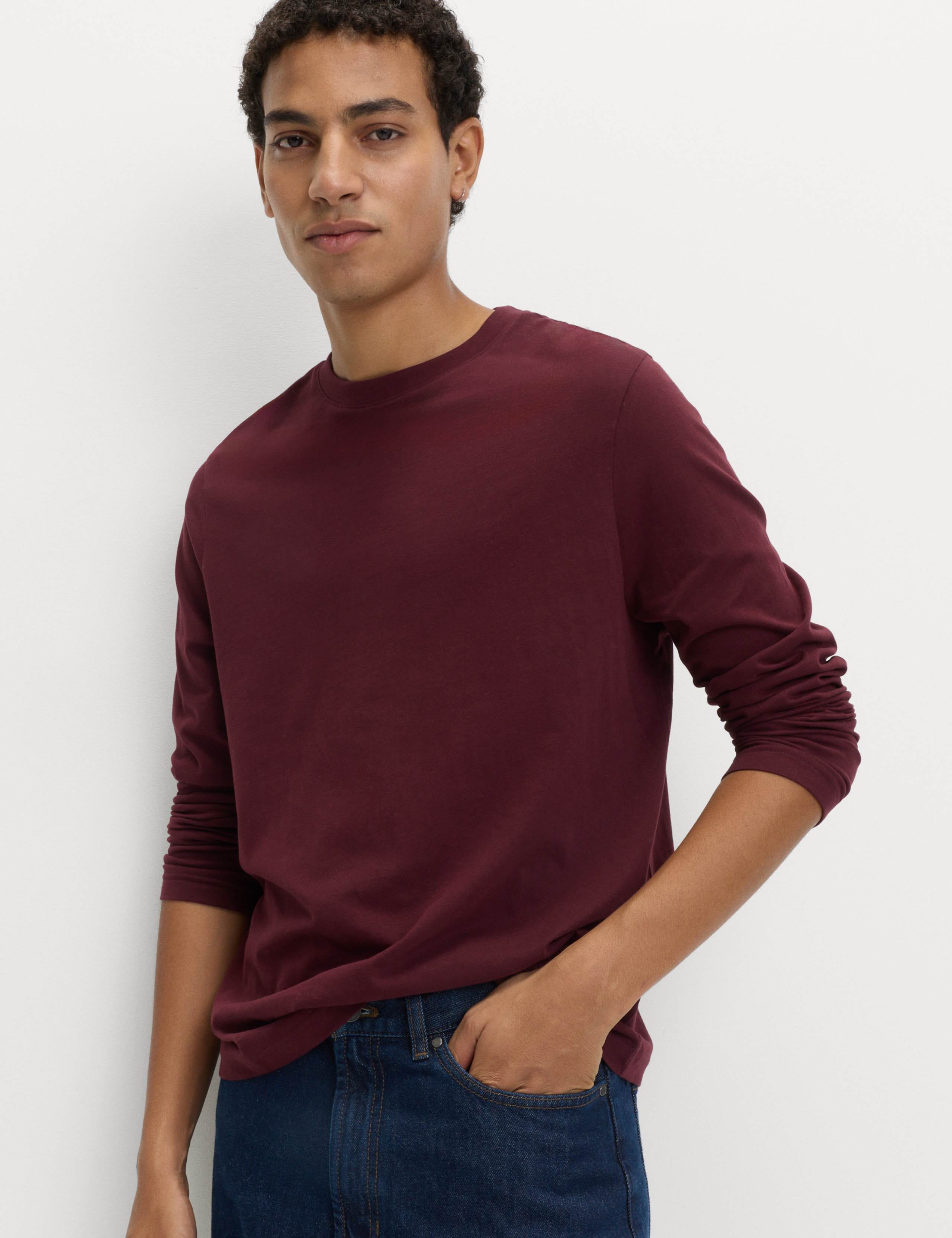 Pure Cotton Crew Neck T-Shirt 2 of 3