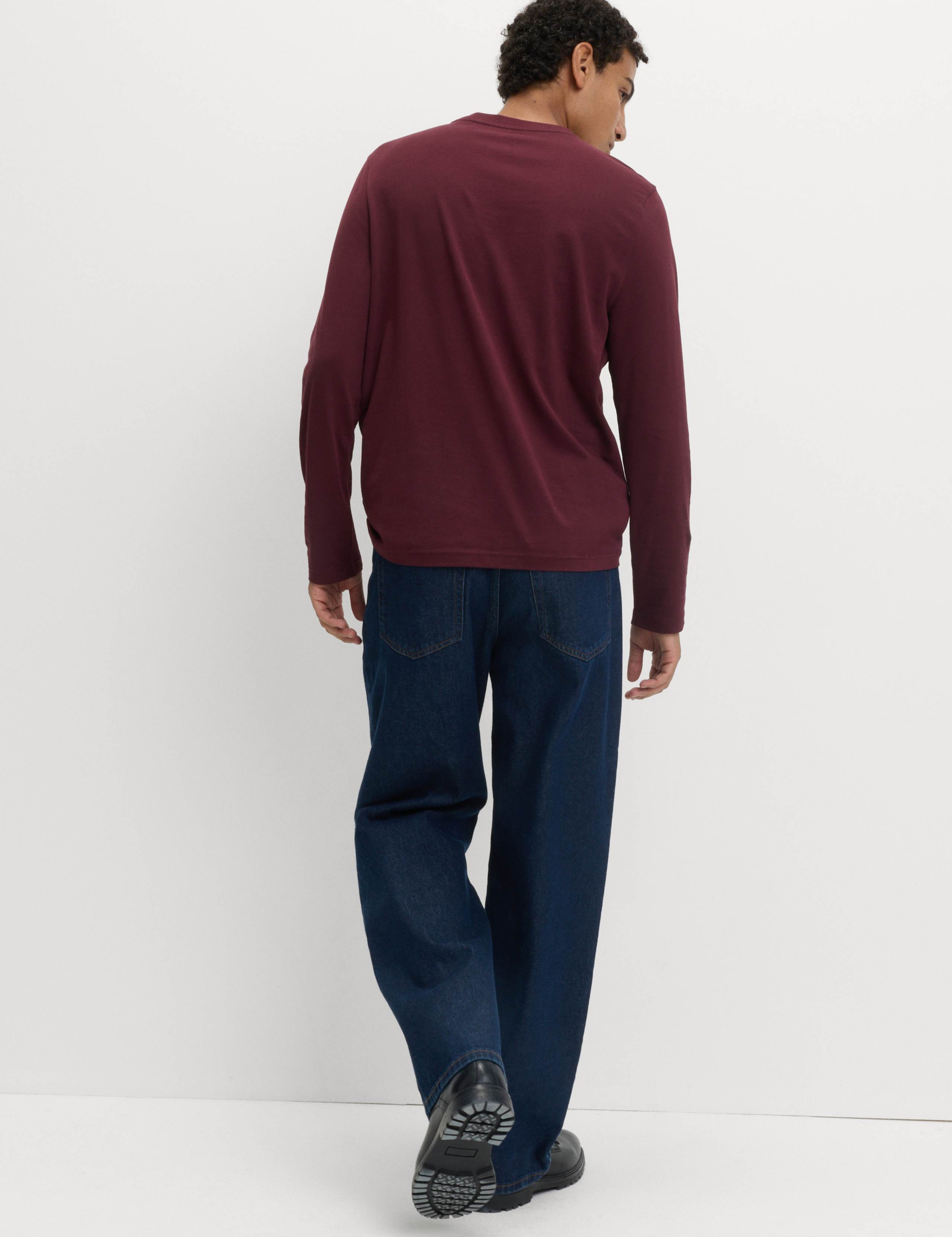 Pure Cotton Crew Neck T-Shirt 3 of 3