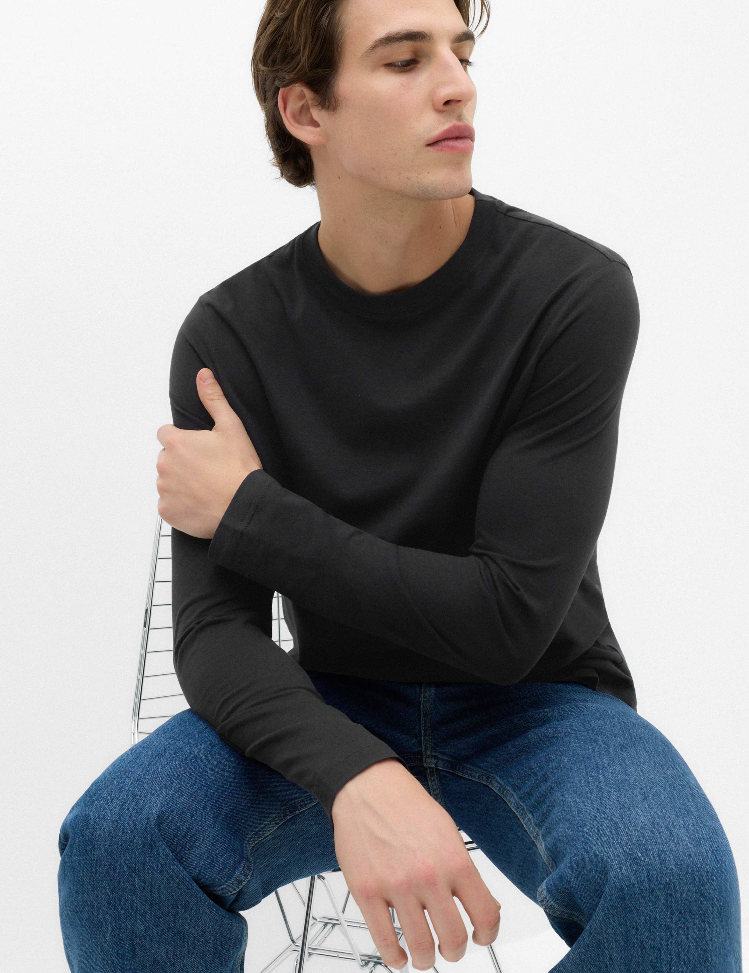 Pure Cotton Crew Neck T-Shirt 5 of 5