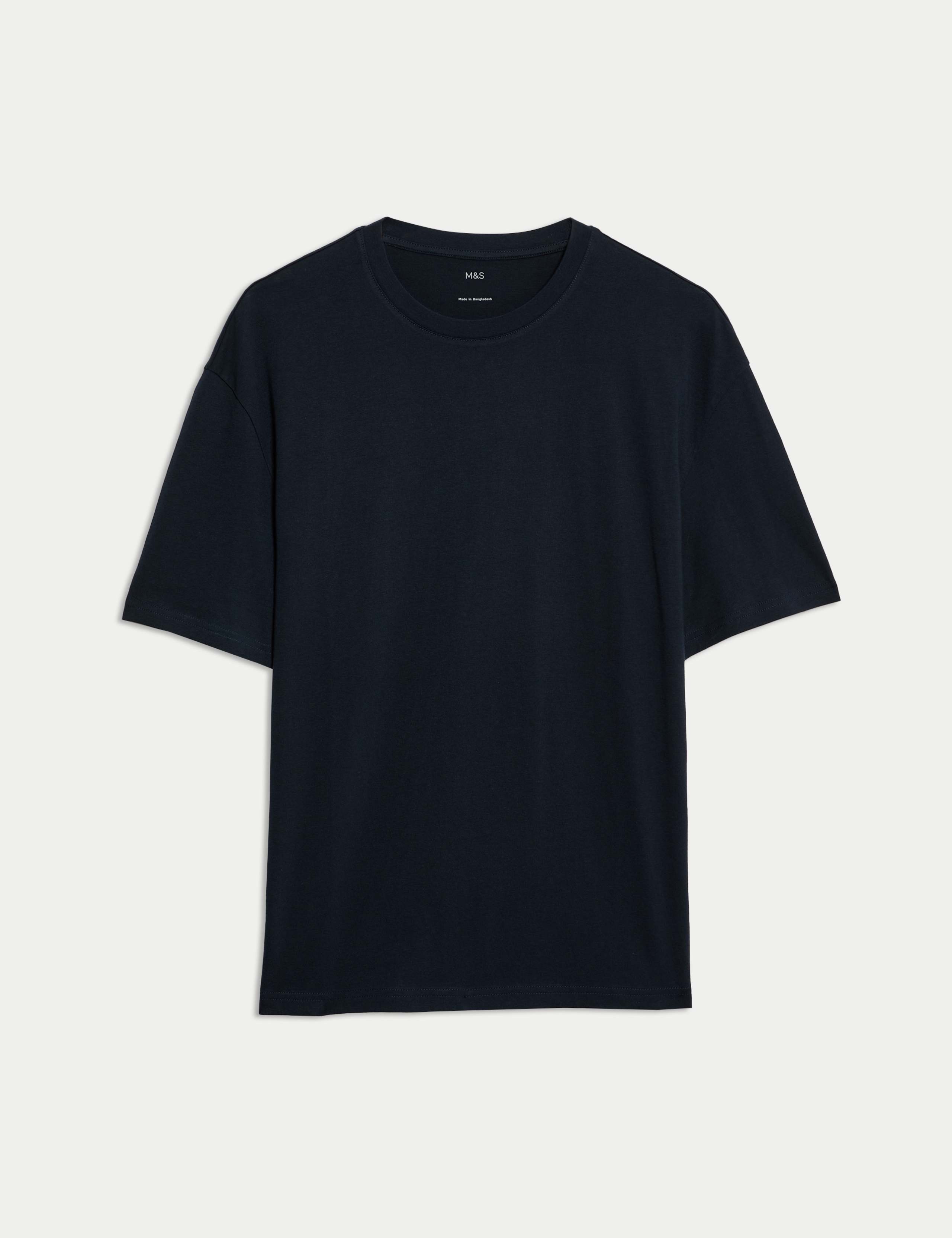 Relaxed Fit Pure Cotton T shirt 2 of 5