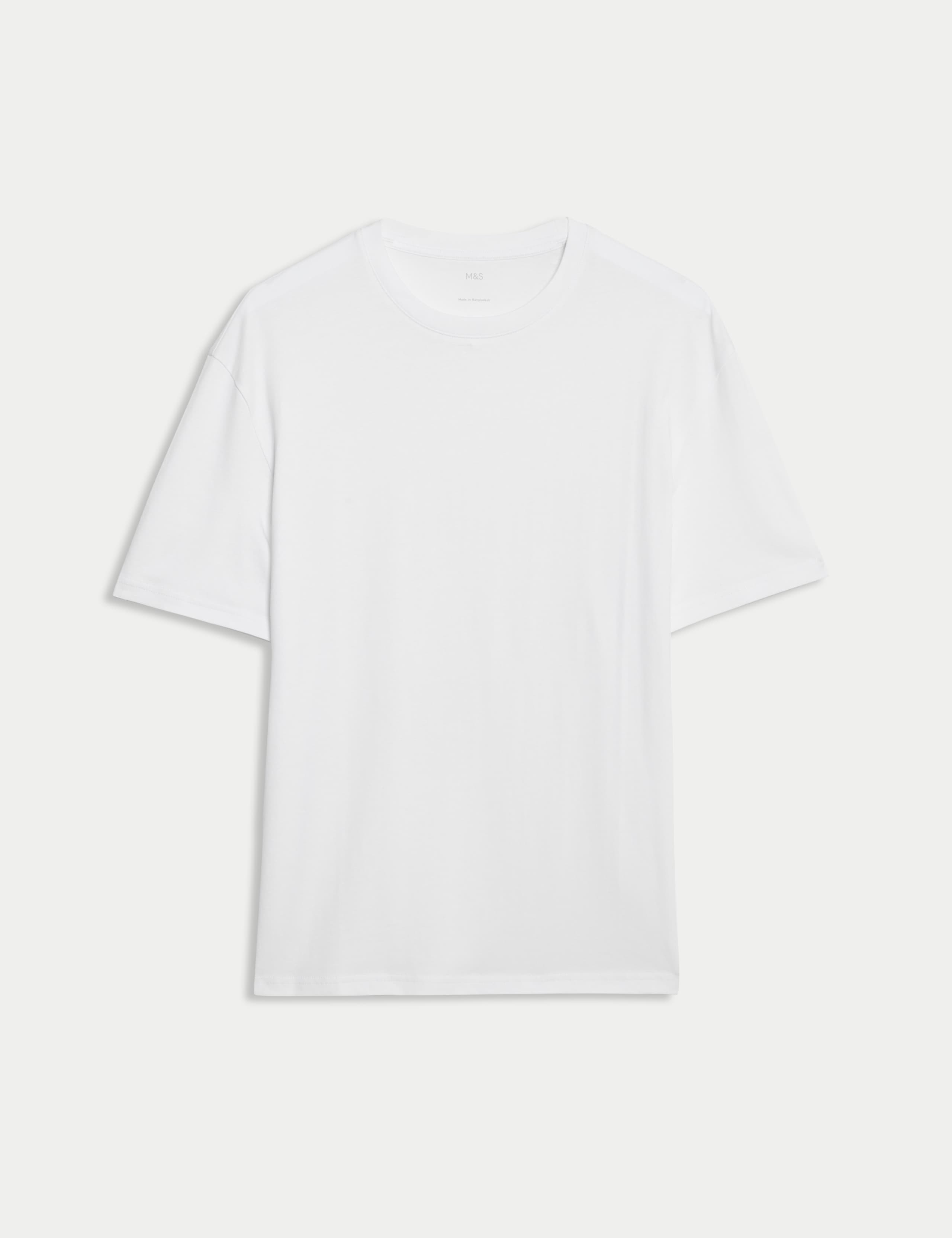 Relaxed Fit Pure Cotton T shirt 2 of 5