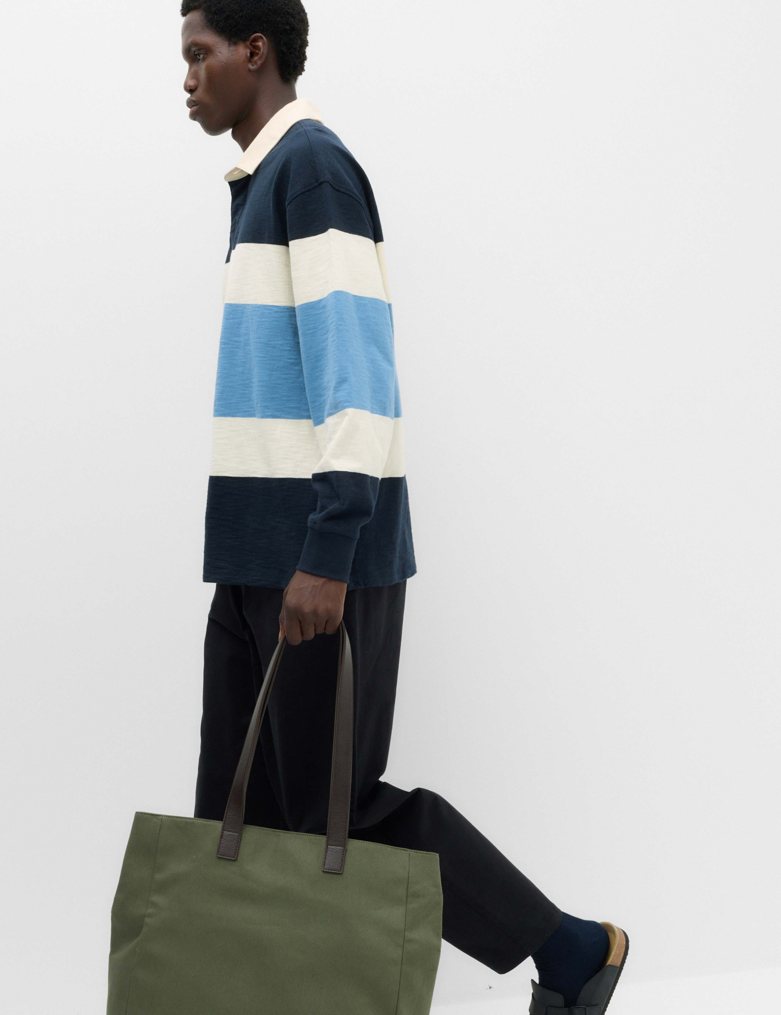 Pure Cotton Colour Block Rugby Shirt 5 of 5