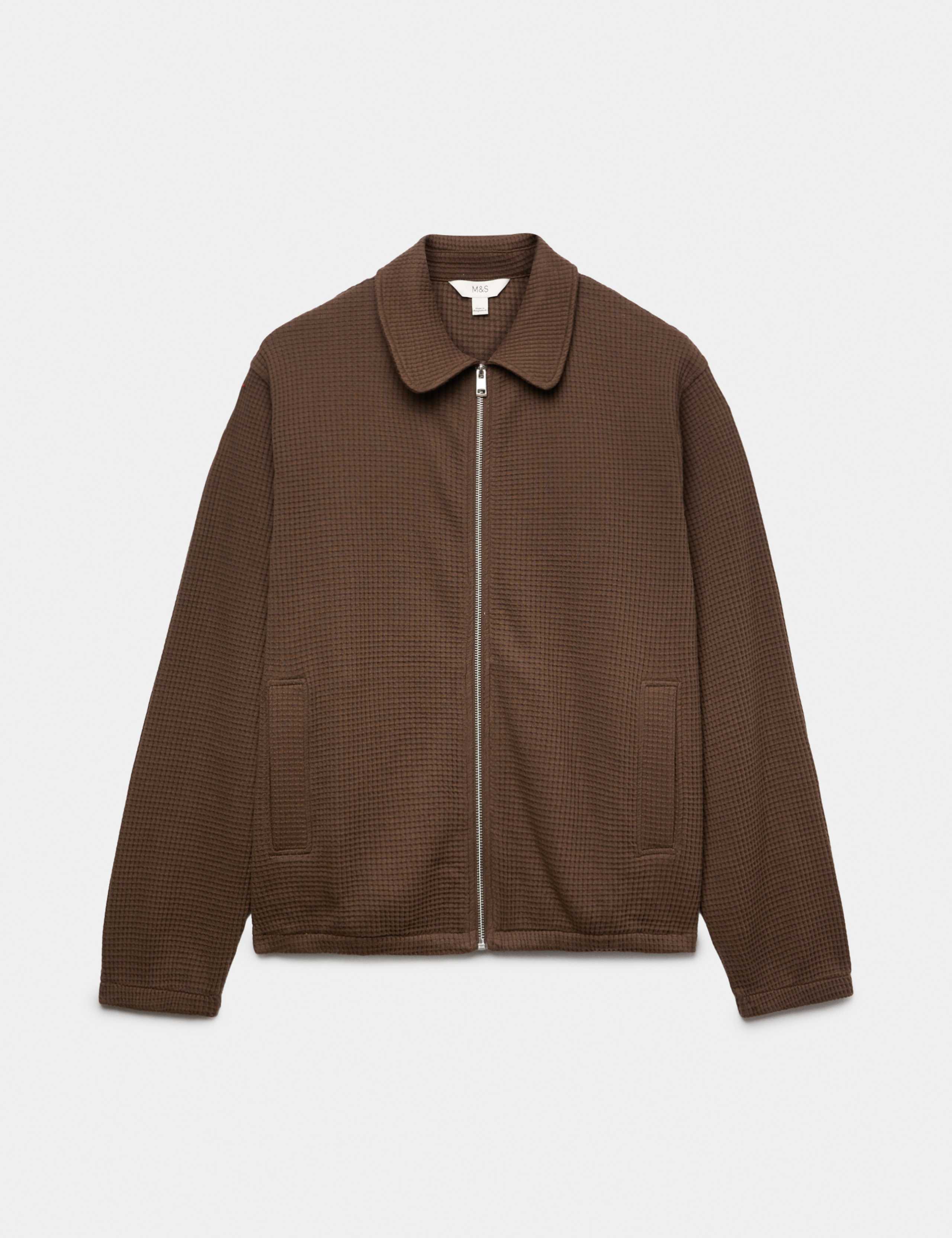 Pure Cotton Exploded Waffle Jacket 2 of 6