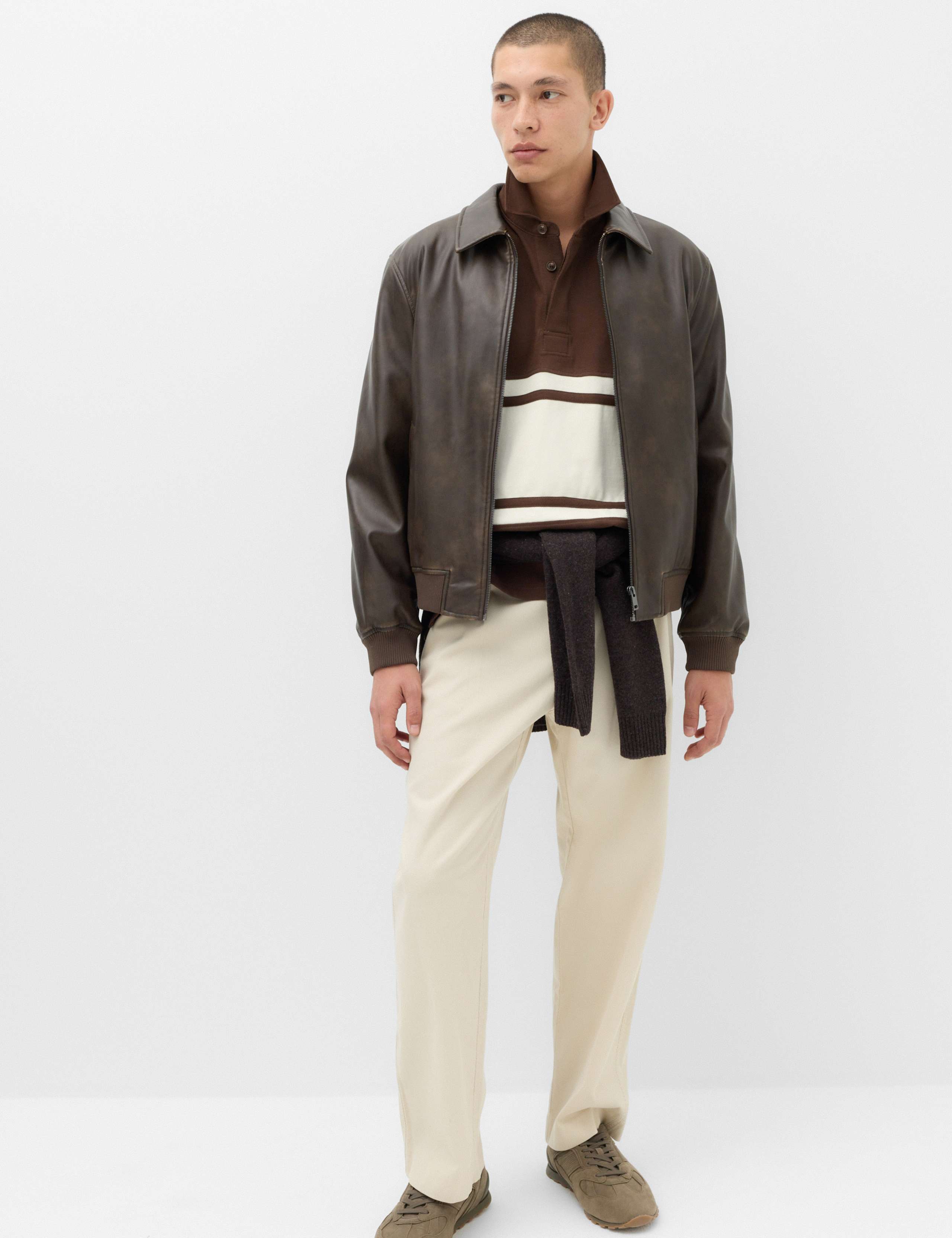 Pure Cotton Chest Stripe Rugby 5 of 5