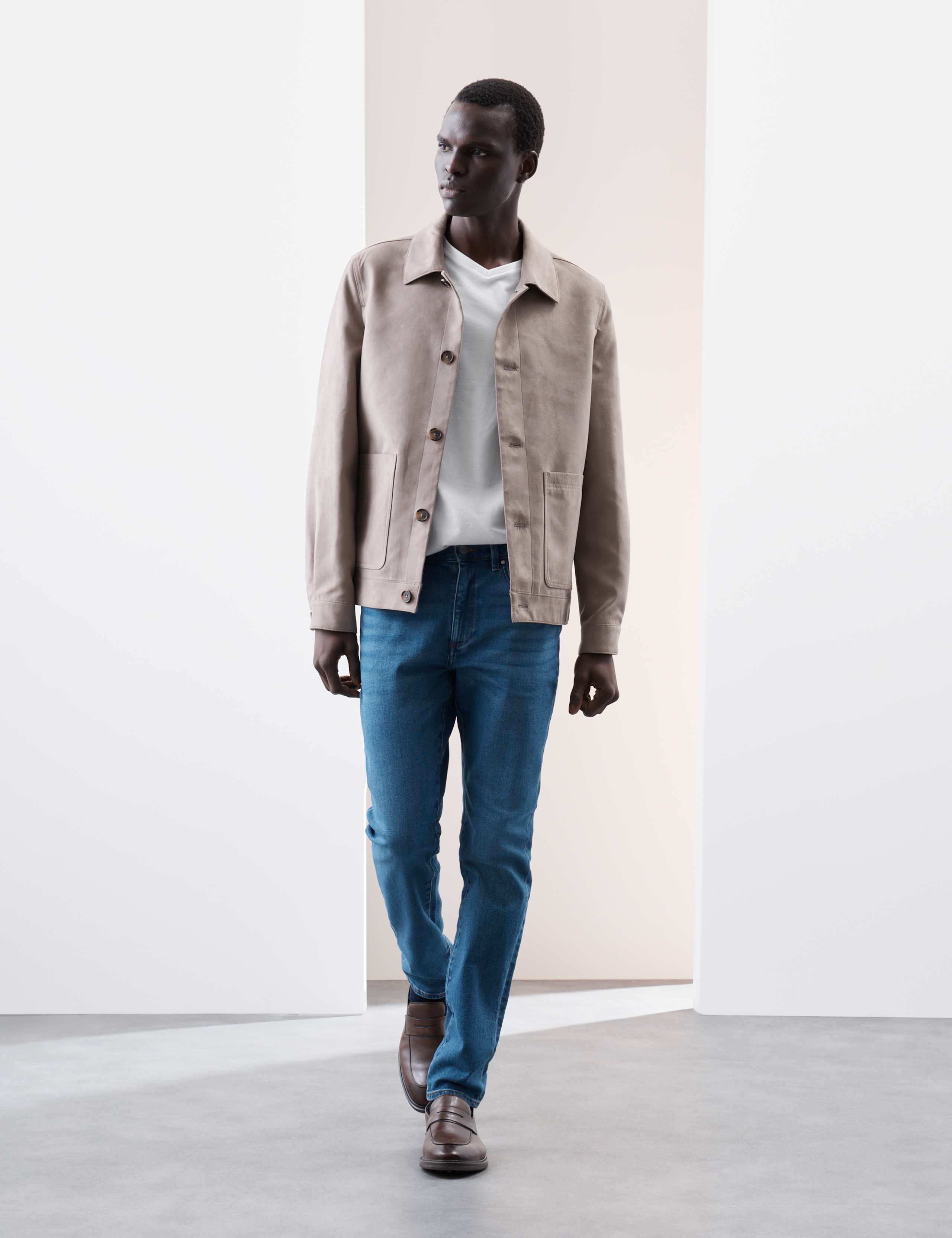 3 Pack Pure Supima® Cotton V-neck T-Shirts 6 of 7