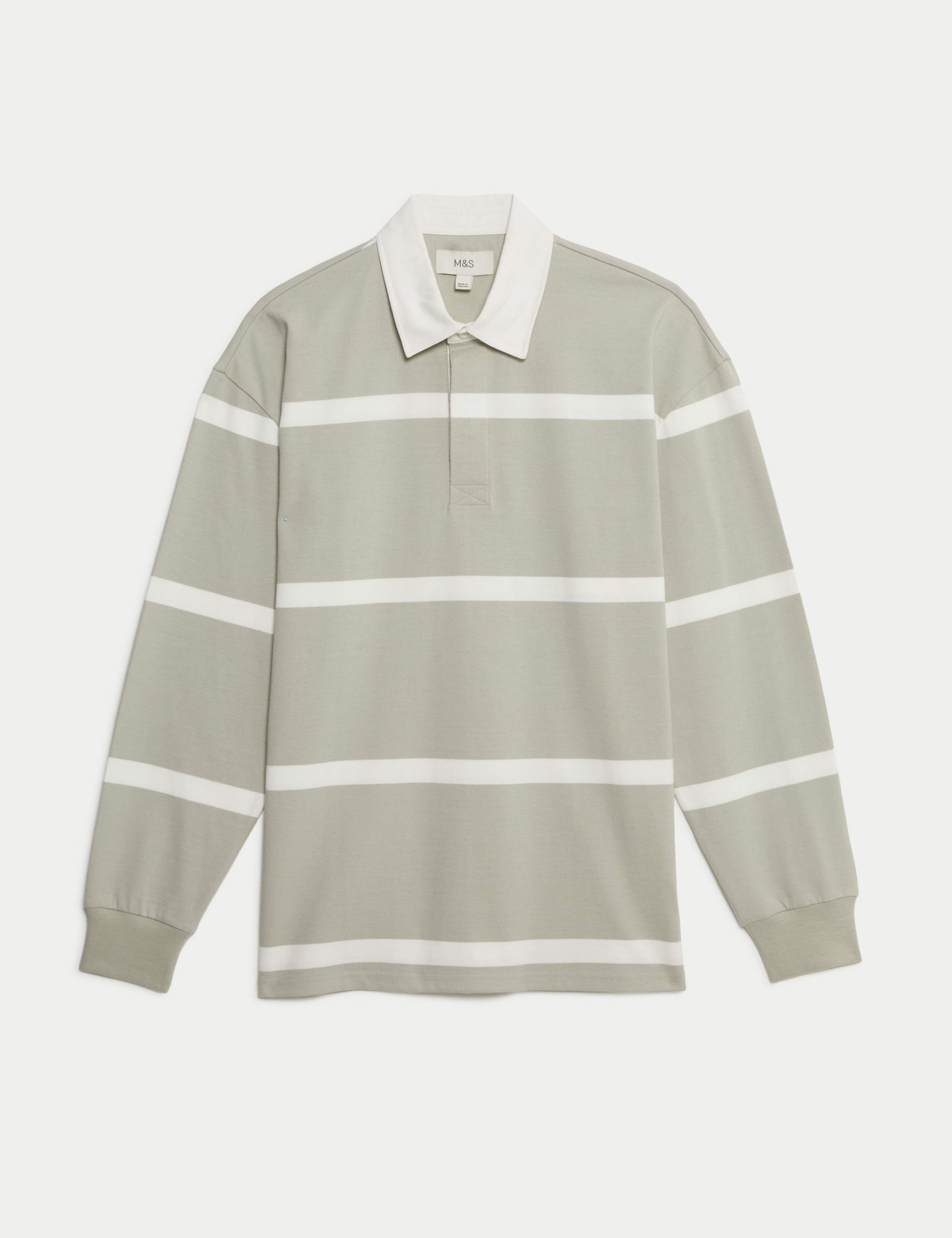 Pure Cotton Striped Rugby Shirt 2 of 5