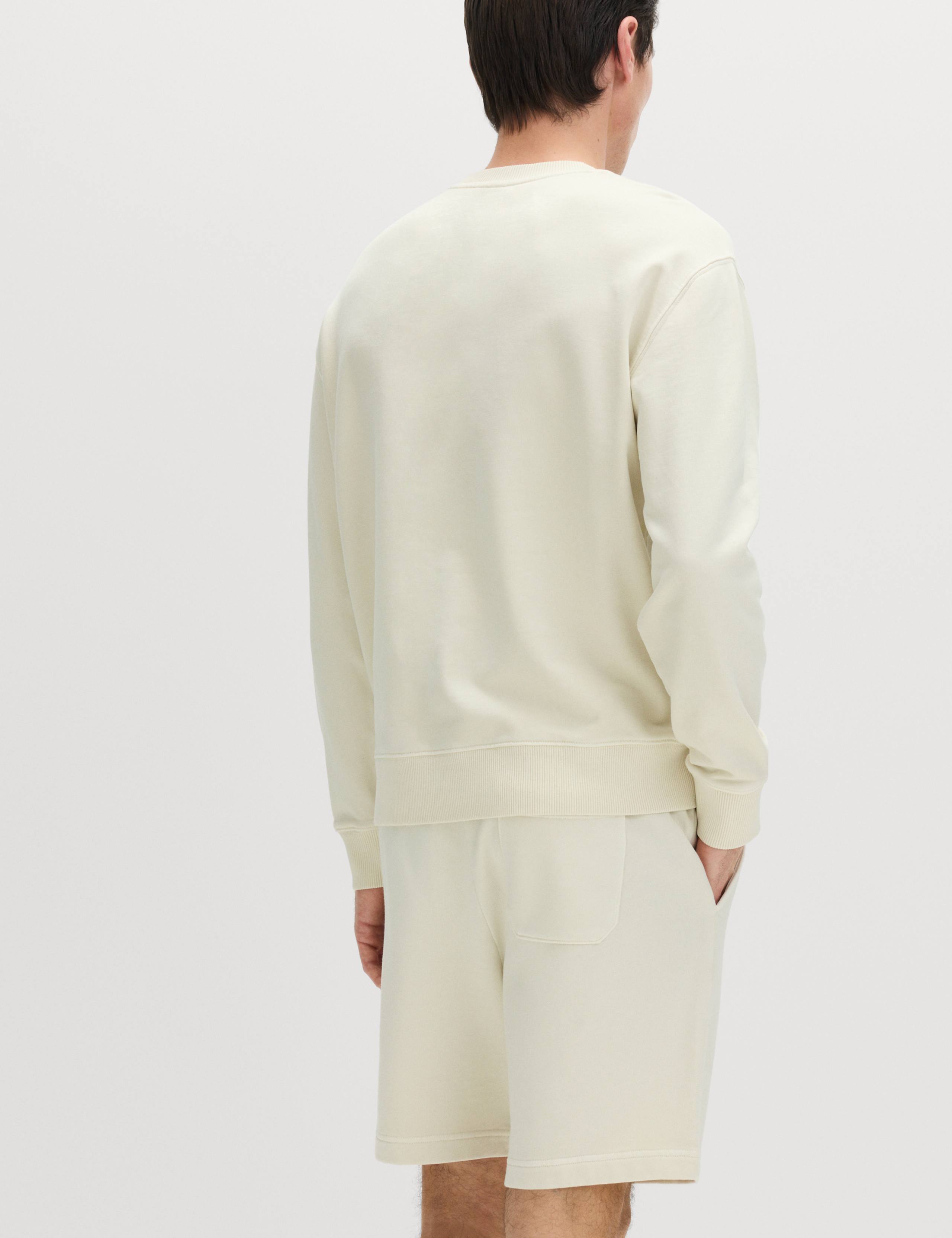 Pure Cotton Garment Dye Sweatshirt 4 of 6