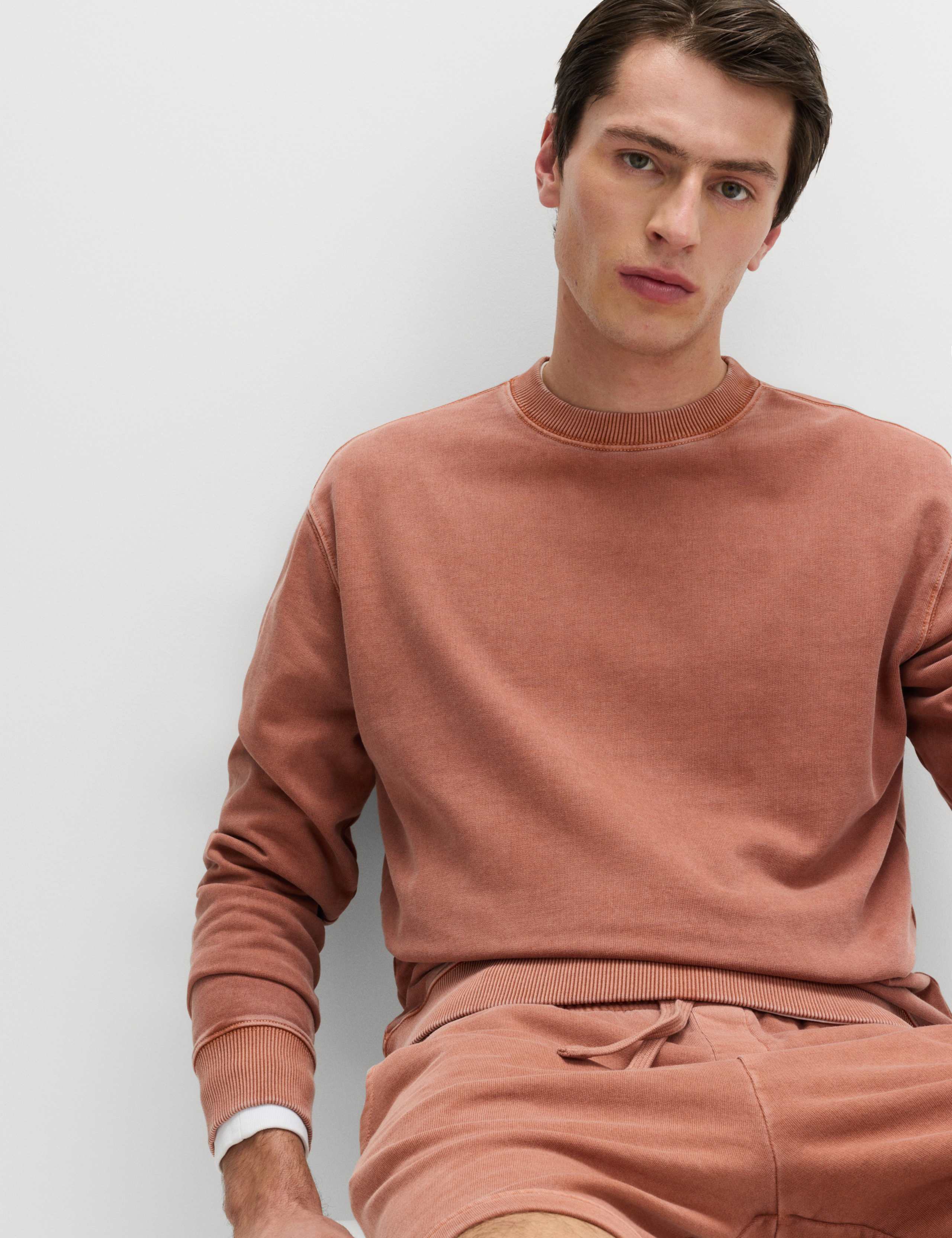 Pure Cotton Garment Dye Sweatshirt 1 of 5