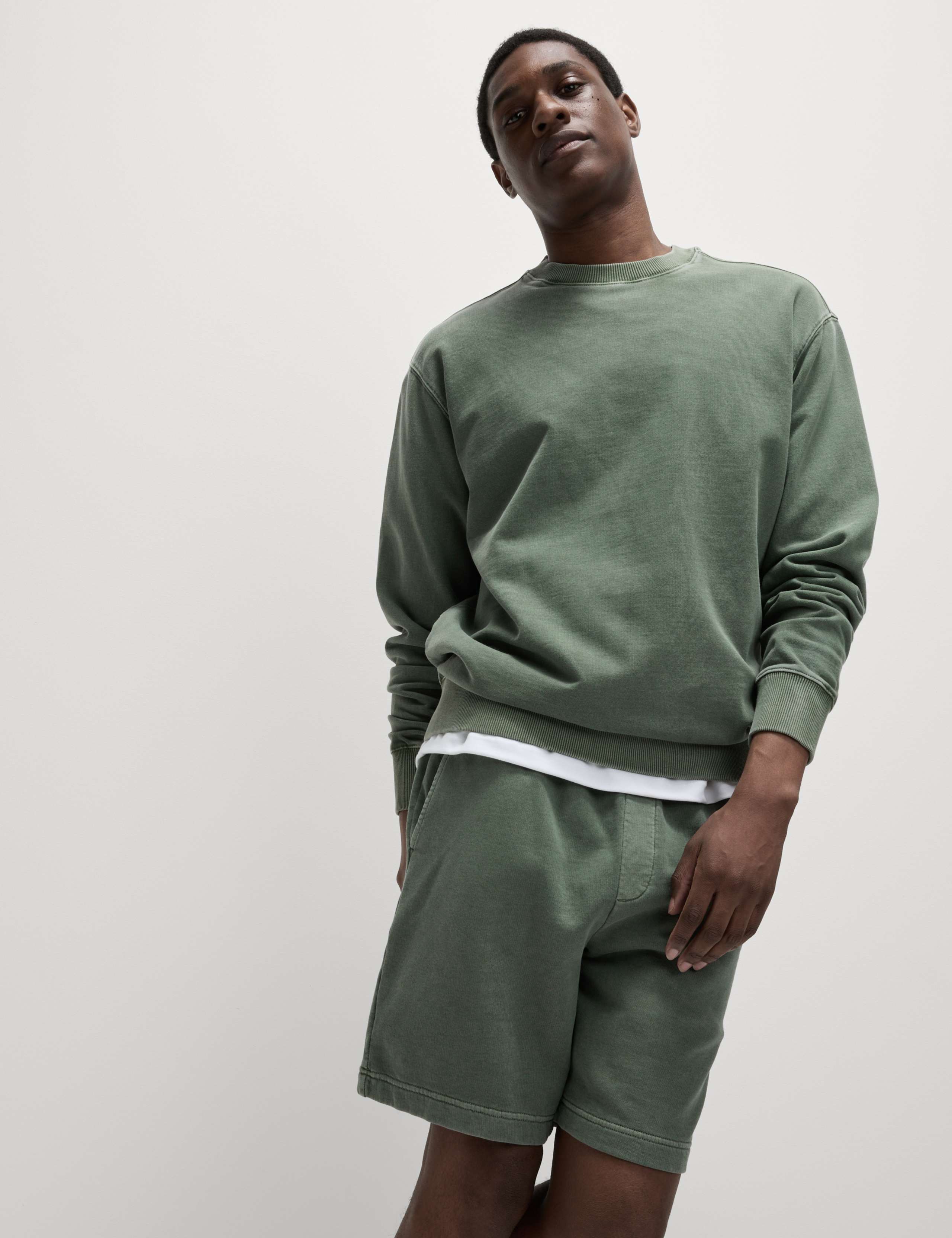 Pure Cotton Garment Dye Sweatshirt 3 of 6